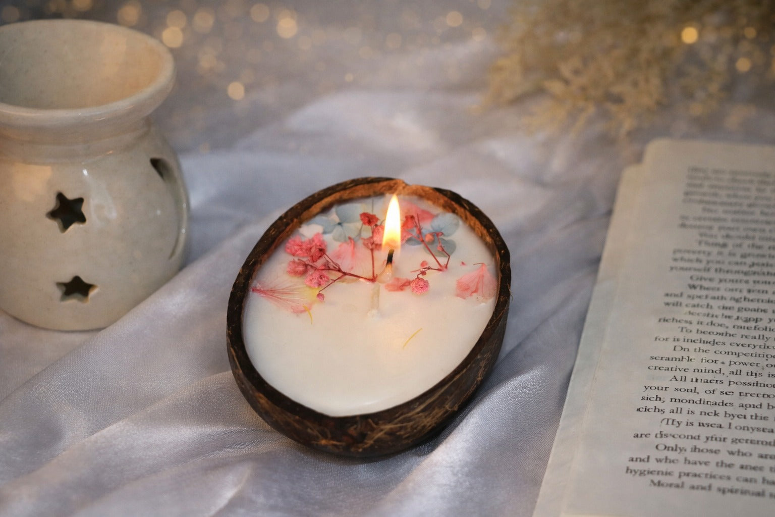 150ml Matte Coconut Shell Candle – Eco-Friendly, Handcrafted & Beautifully Scented