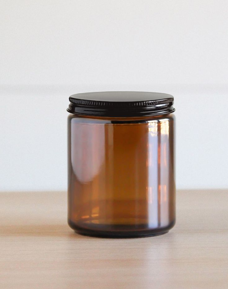 250ml Amber Masson Jar