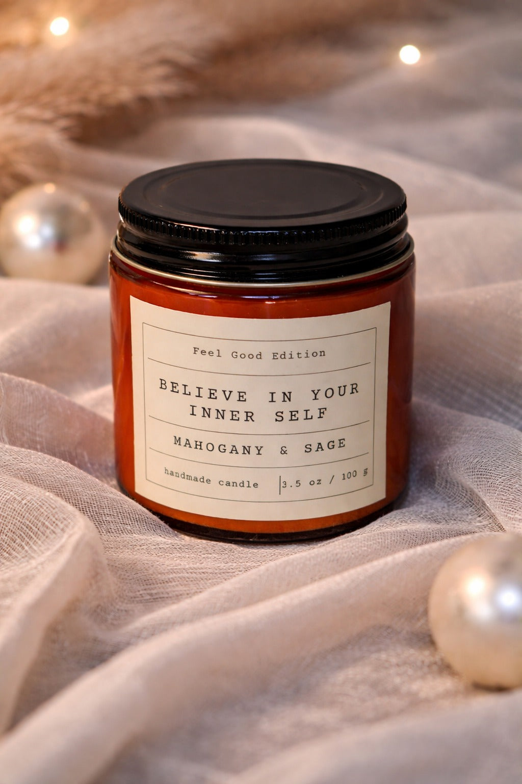 Feel Good Edition – Premium Soy Wax - 100g – Candles That Speak Positivity