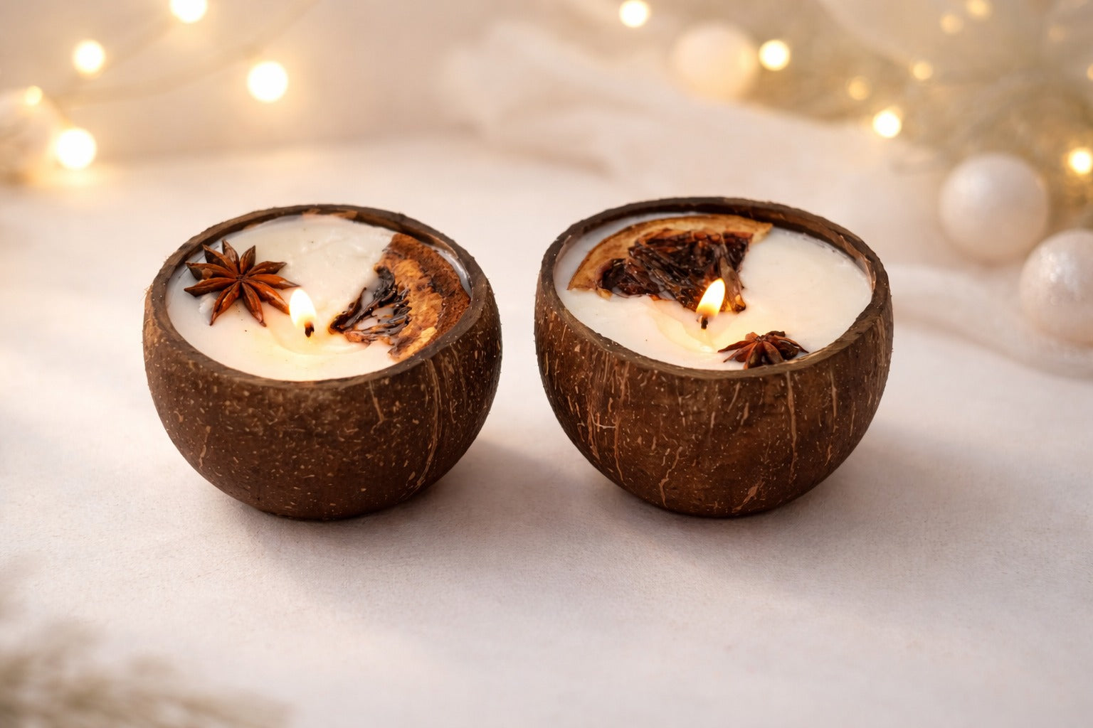 250ml Matte Coconut Shell Candle – Eco-Friendly, Handcrafted & Beautifully Scented