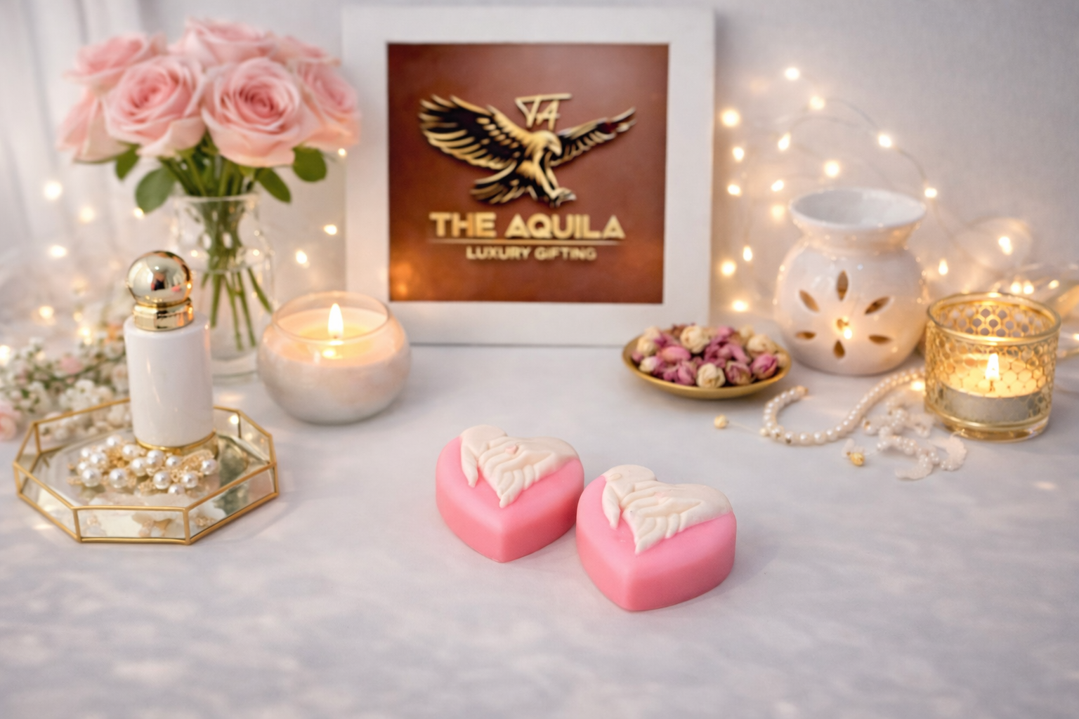 Hand-in-Hand Heart Candle – A Symbol of Love, Connection & Togetherness