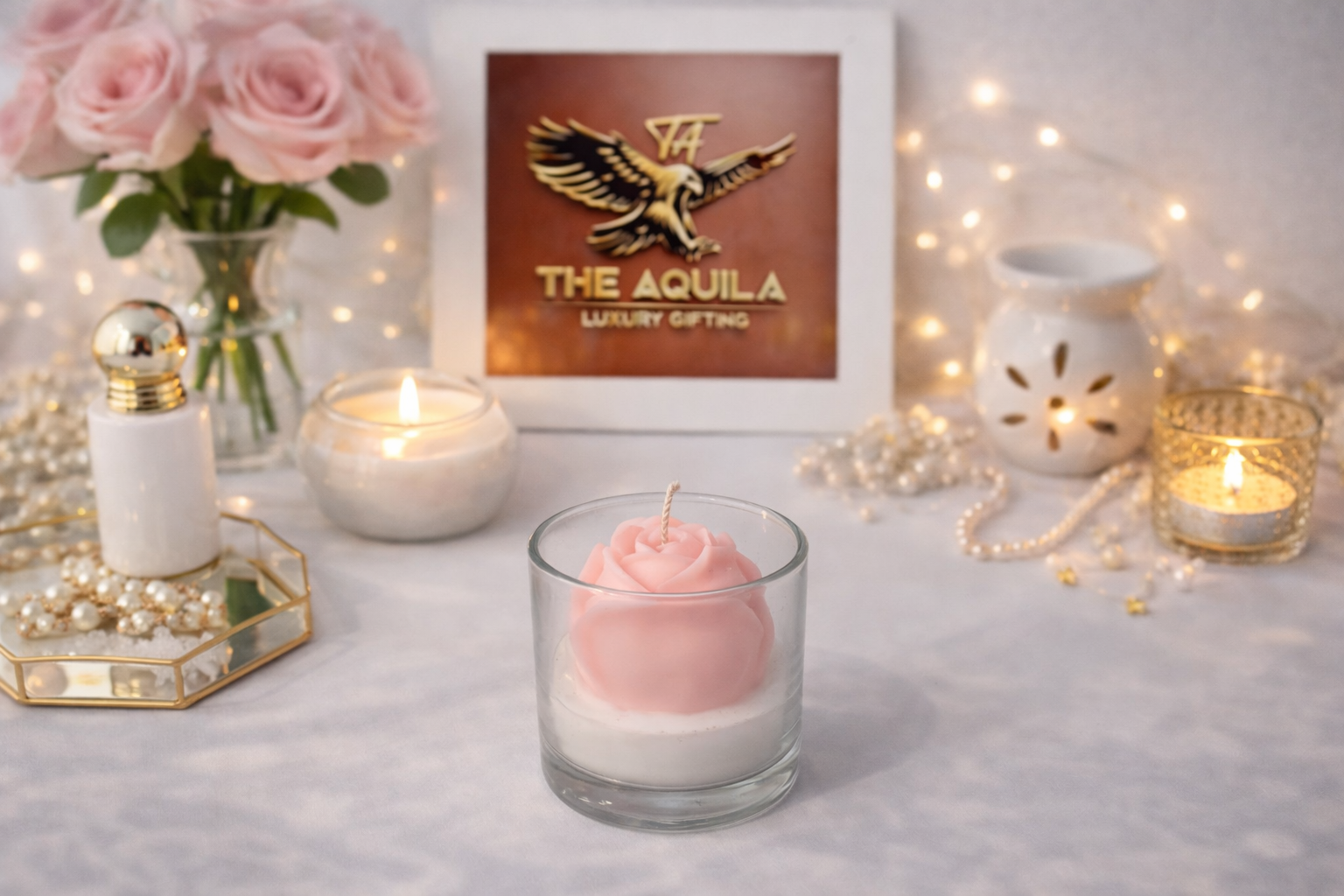Rose Blossom Scented Candle – A Perfect Valentine’s & Self-Love Gift