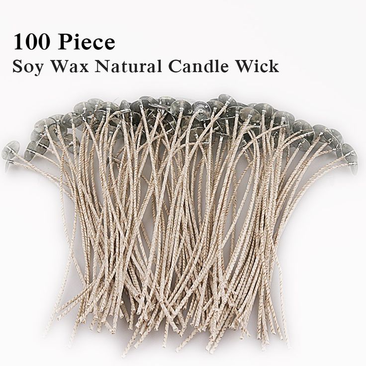 6 inch Height  Cotton Wick