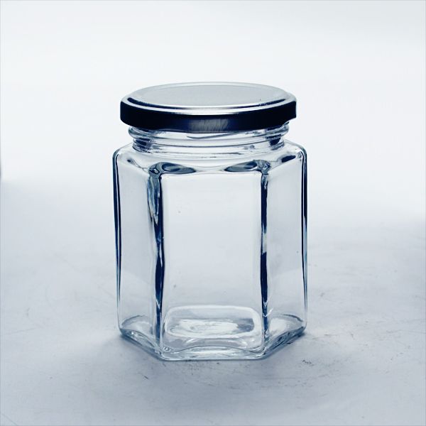80ml Hexa Long Jar Transparent