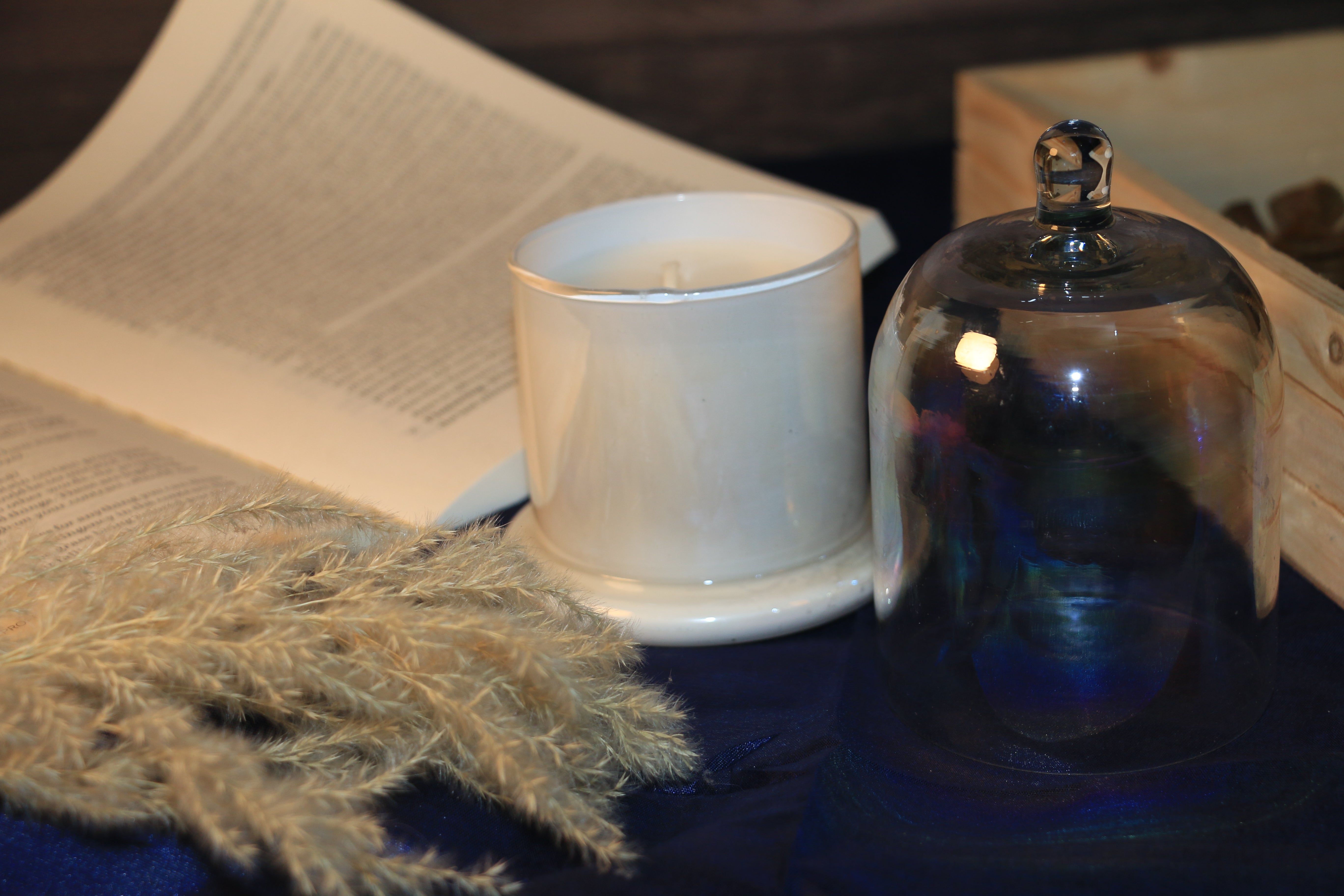 Bell Jar Candle 200g – Premium Soy Wax – Vanilla & Cinnamon Blend | Cozy Décor & Luxury Gifting