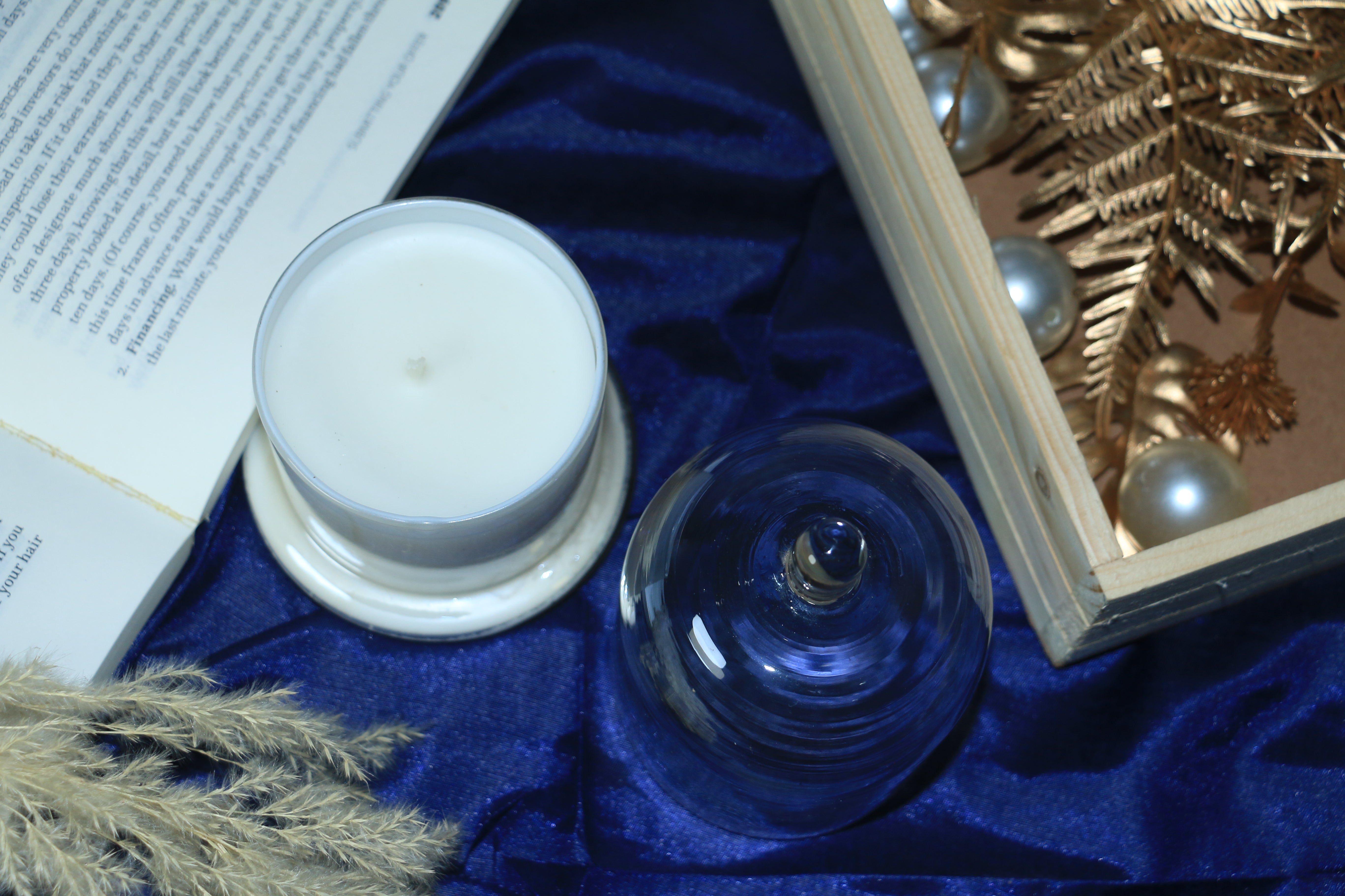 Bell Jar Candle 200g – Premium Soy Wax – Vanilla & Cinnamon Blend | Cozy Décor & Luxury Gifting