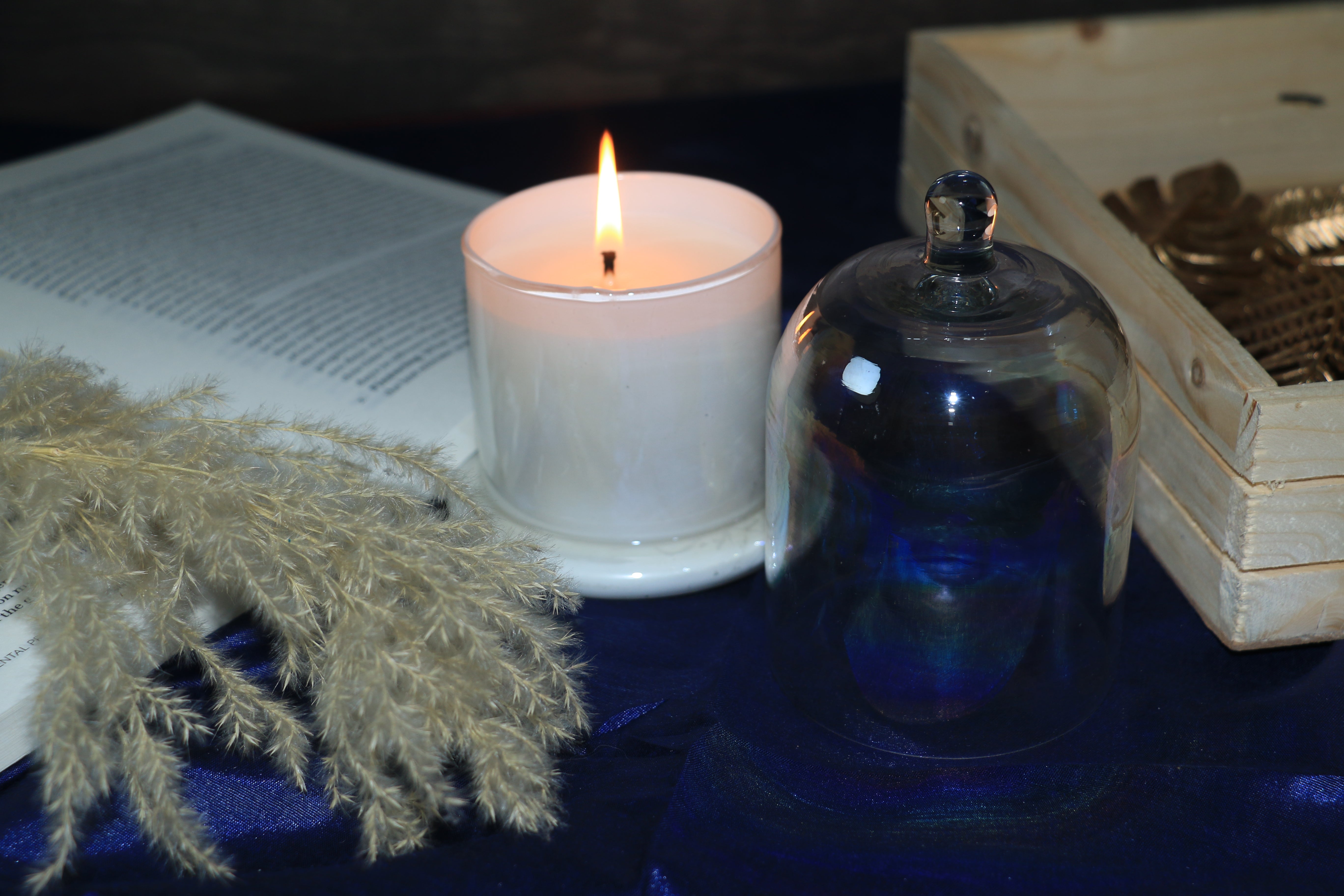 Bell Jar Candle 200g – Premium Soy Wax – Vanilla & Cinnamon Blend | Cozy Décor & Luxury Gifting