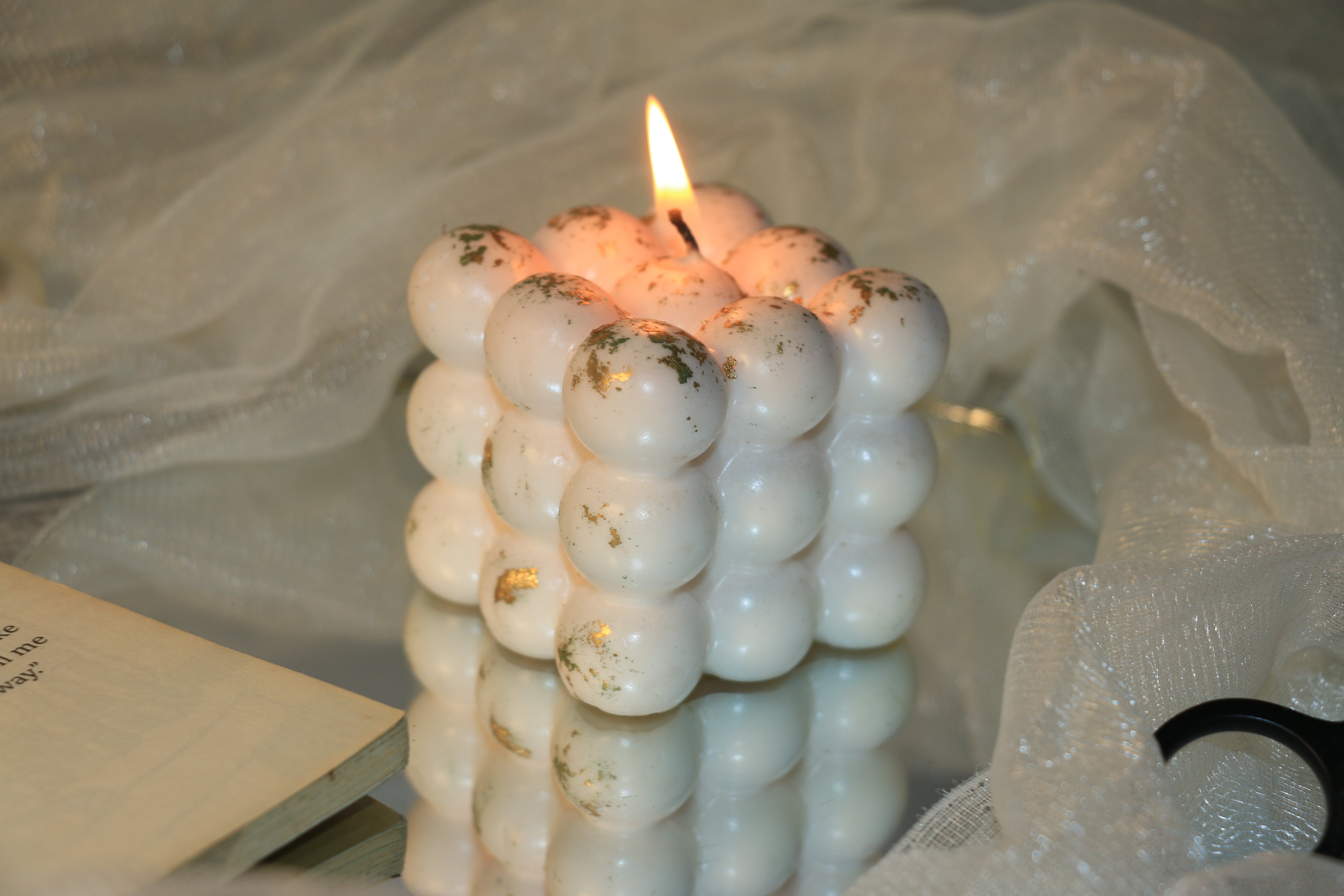 Bubble Scented Candles 100g –  Luxury Décor & Gifting