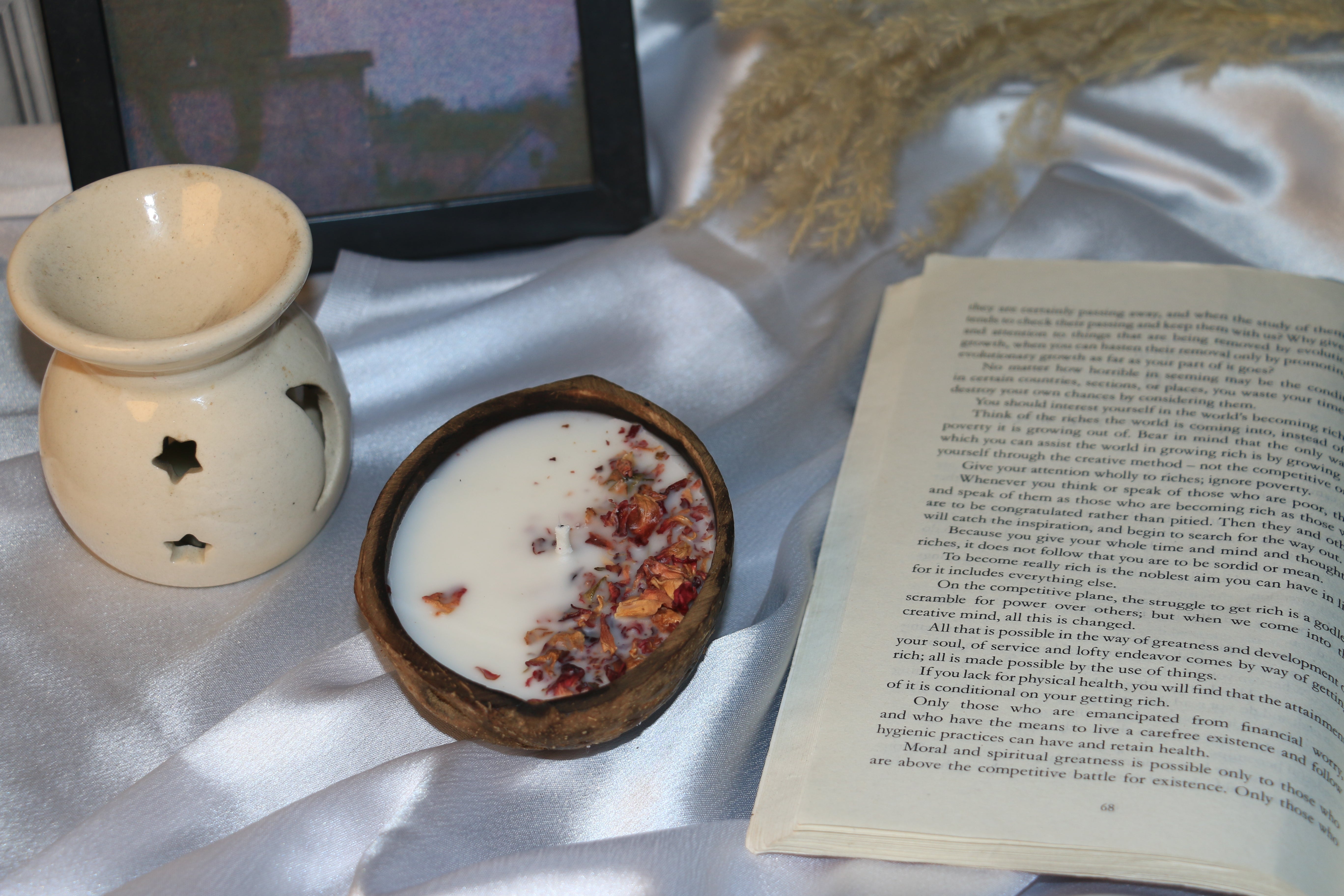 150ml Matte Coconut Shell Candle – Eco-Friendly, Handcrafted & Beautifully Scented