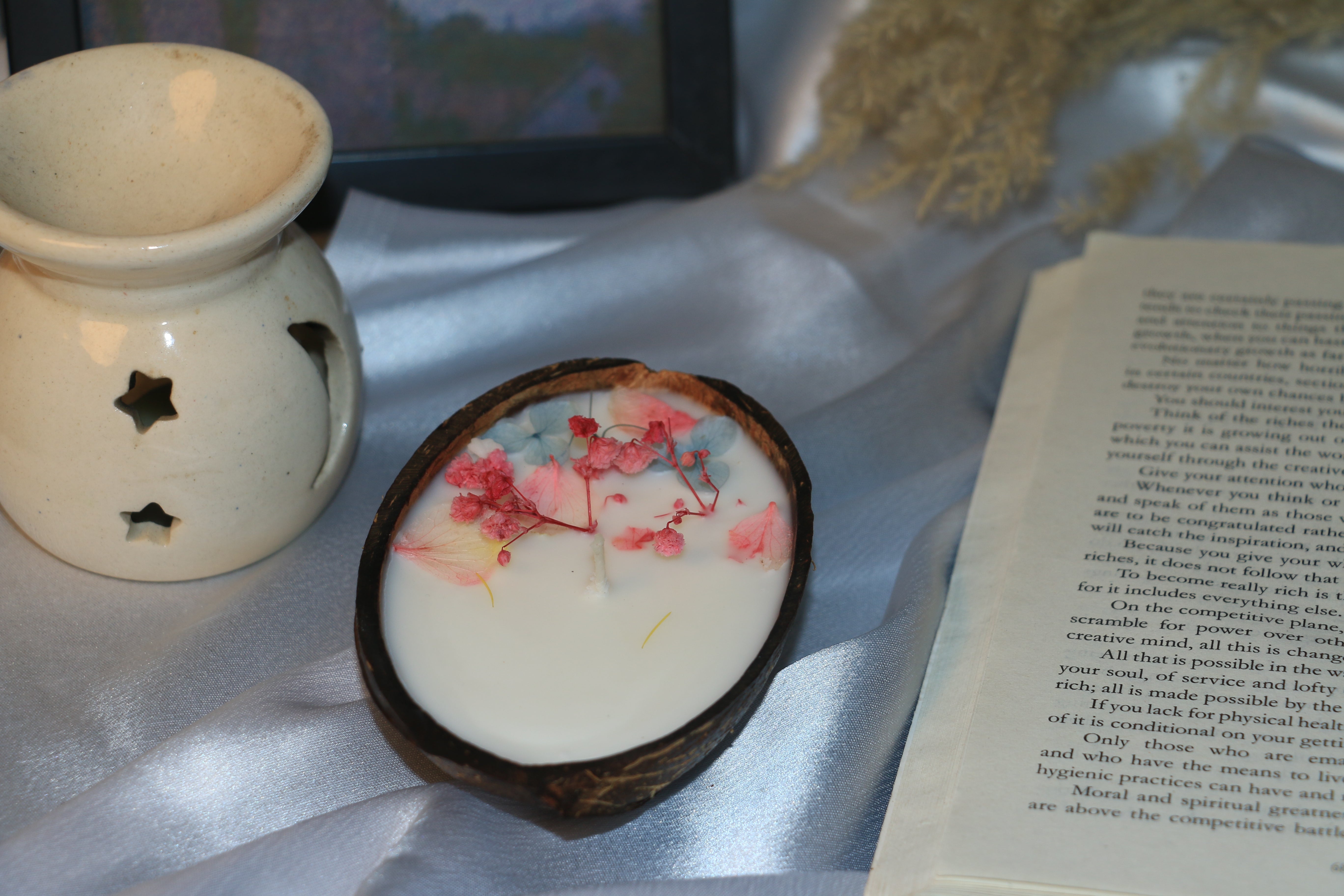 150ml Matte Coconut Shell Candle – Eco-Friendly, Handcrafted & Beautifully Scented