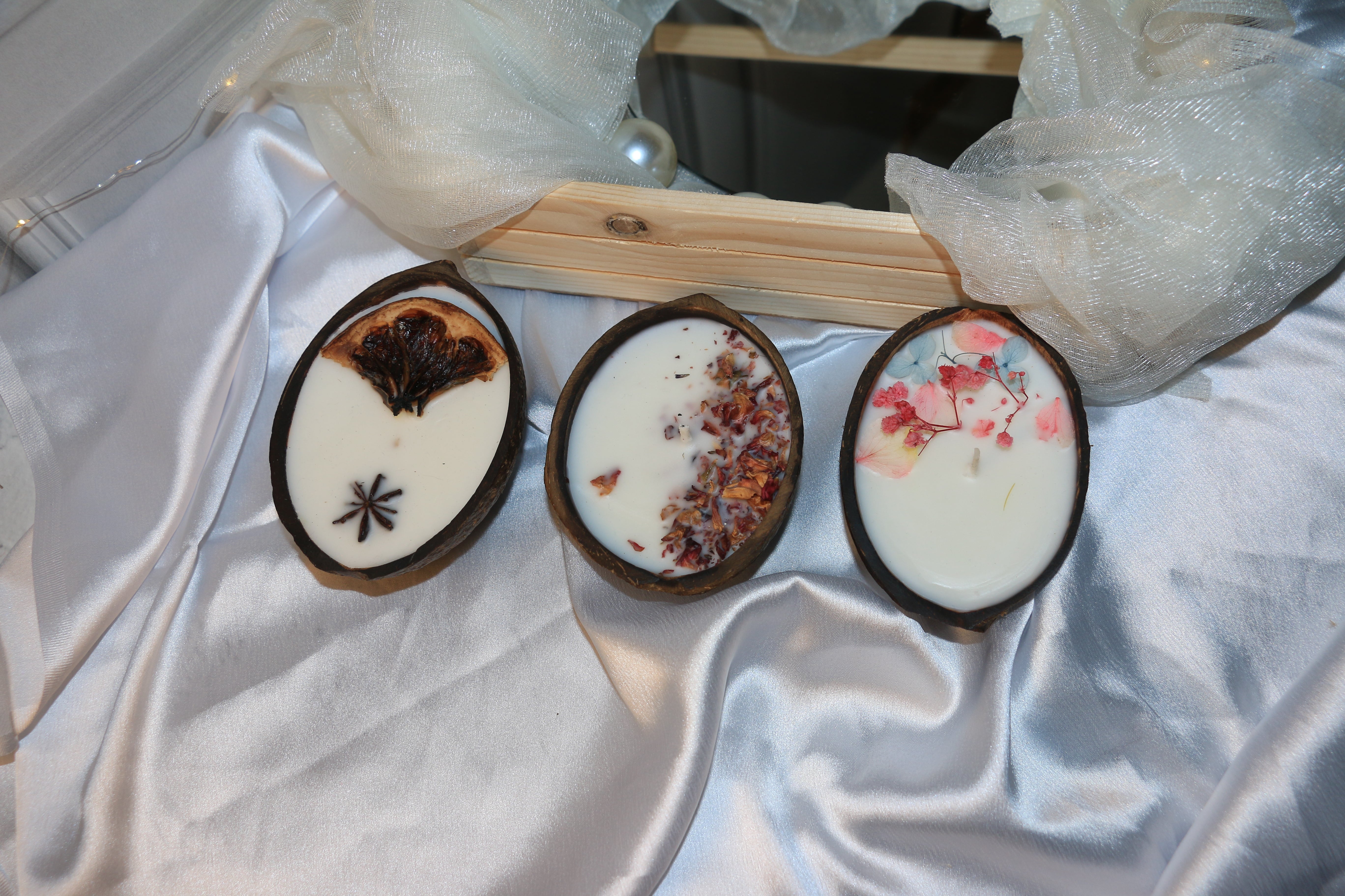 150ml Matte Coconut Shell Candle – Eco-Friendly, Handcrafted & Beautifully Scented