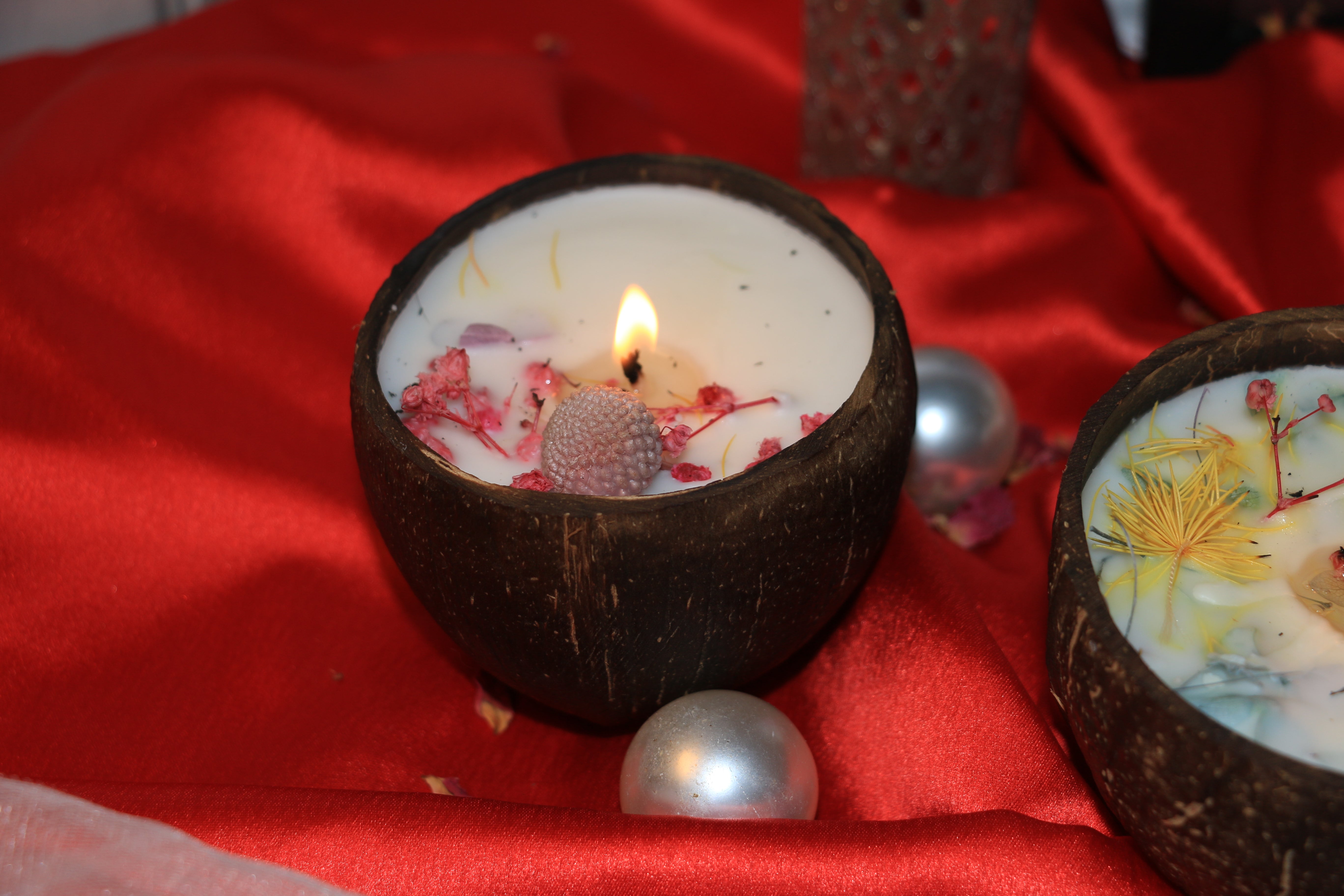 250ml Matte Coconut Shell Candle – Eco-Friendly, Handcrafted & Beautifully Scented