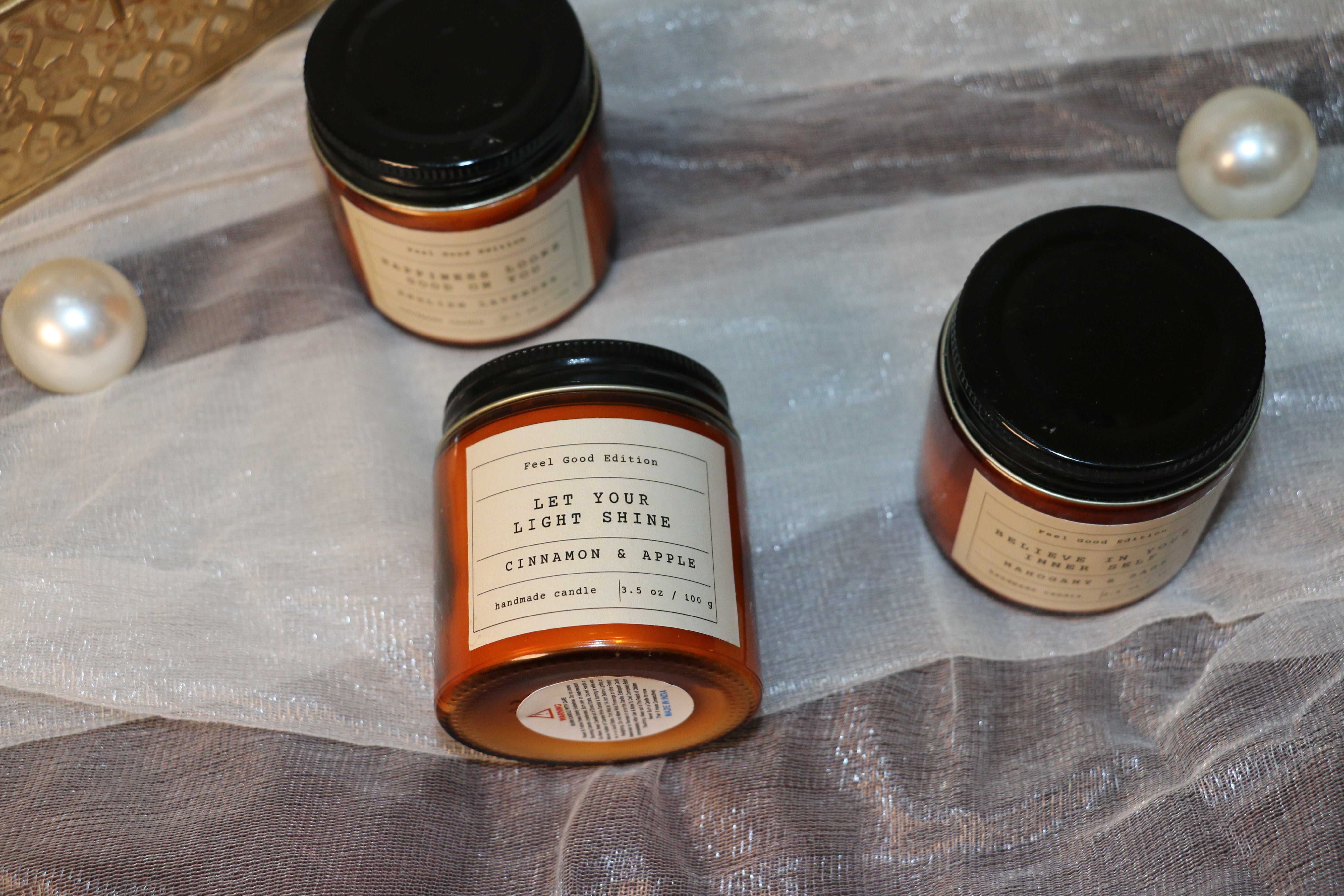 Feel Good Edition – Premium Soy Wax - 100g – Candles That Speak Positivity