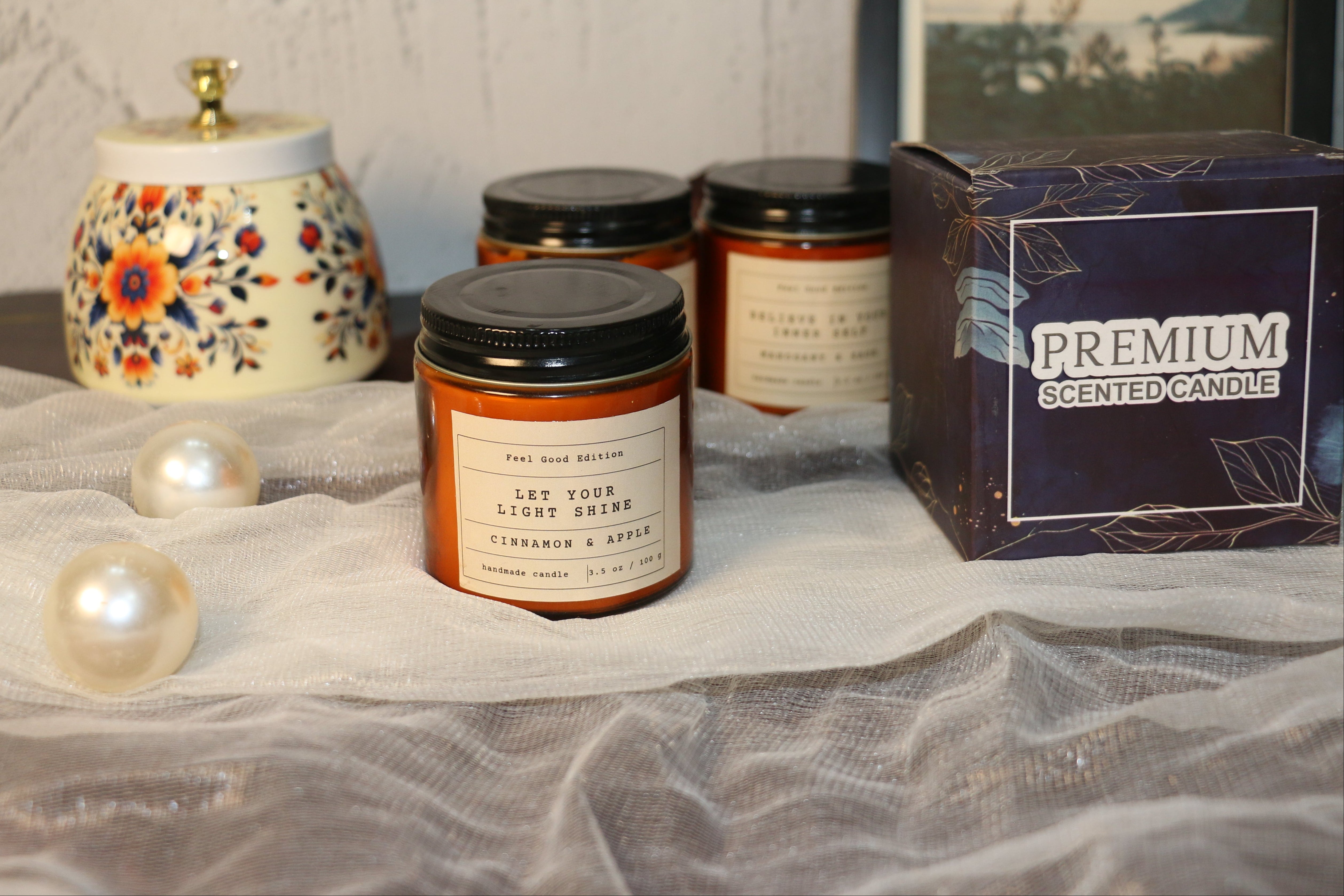 Feel Good Edition – Premium Soy Wax - 100g – Candles That Speak Positivity