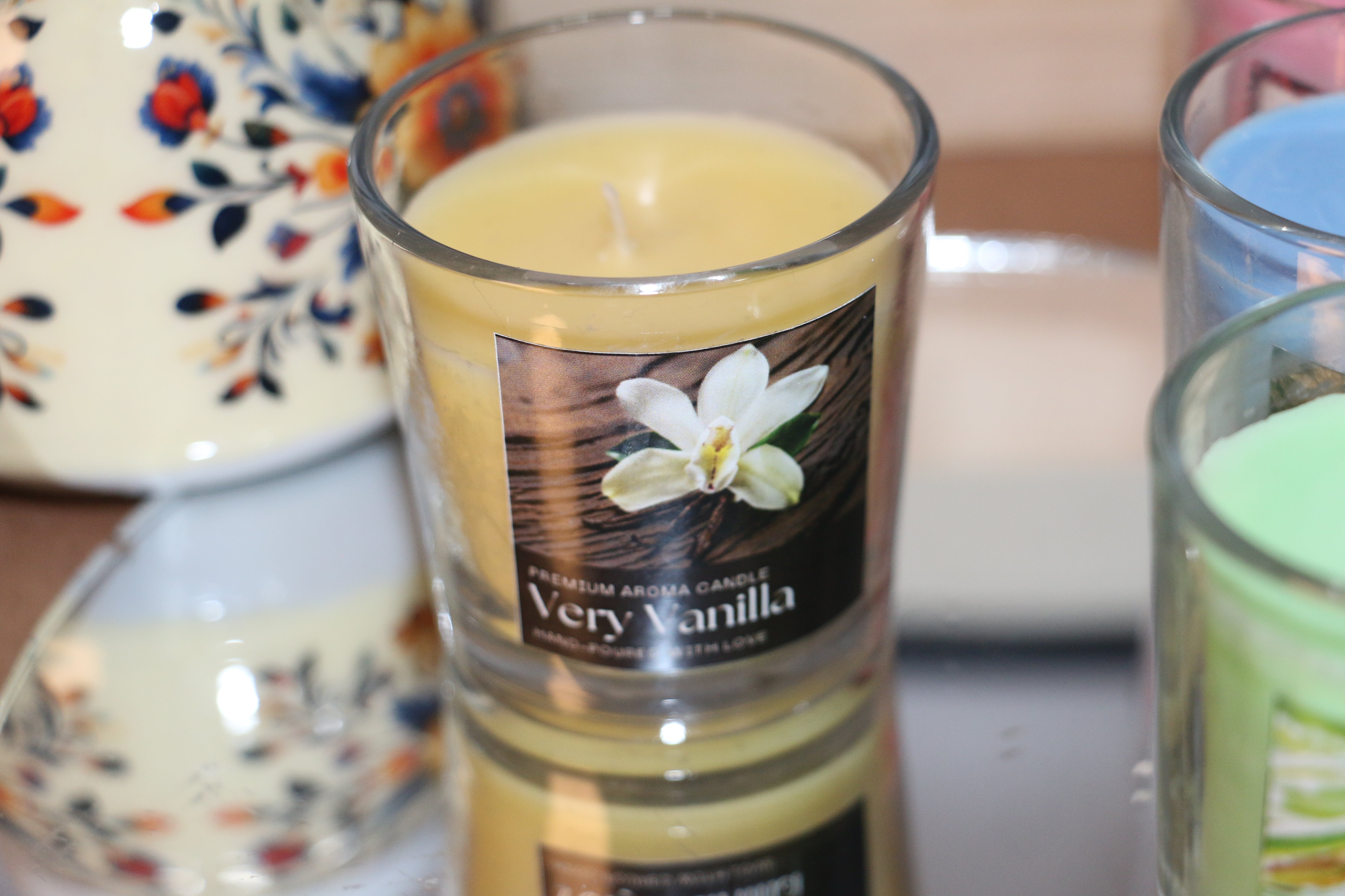 Coloured Wax - Transparent Shot Candles – 60ml | Long Burn, Premium Fragrance & Aesthetic Glow