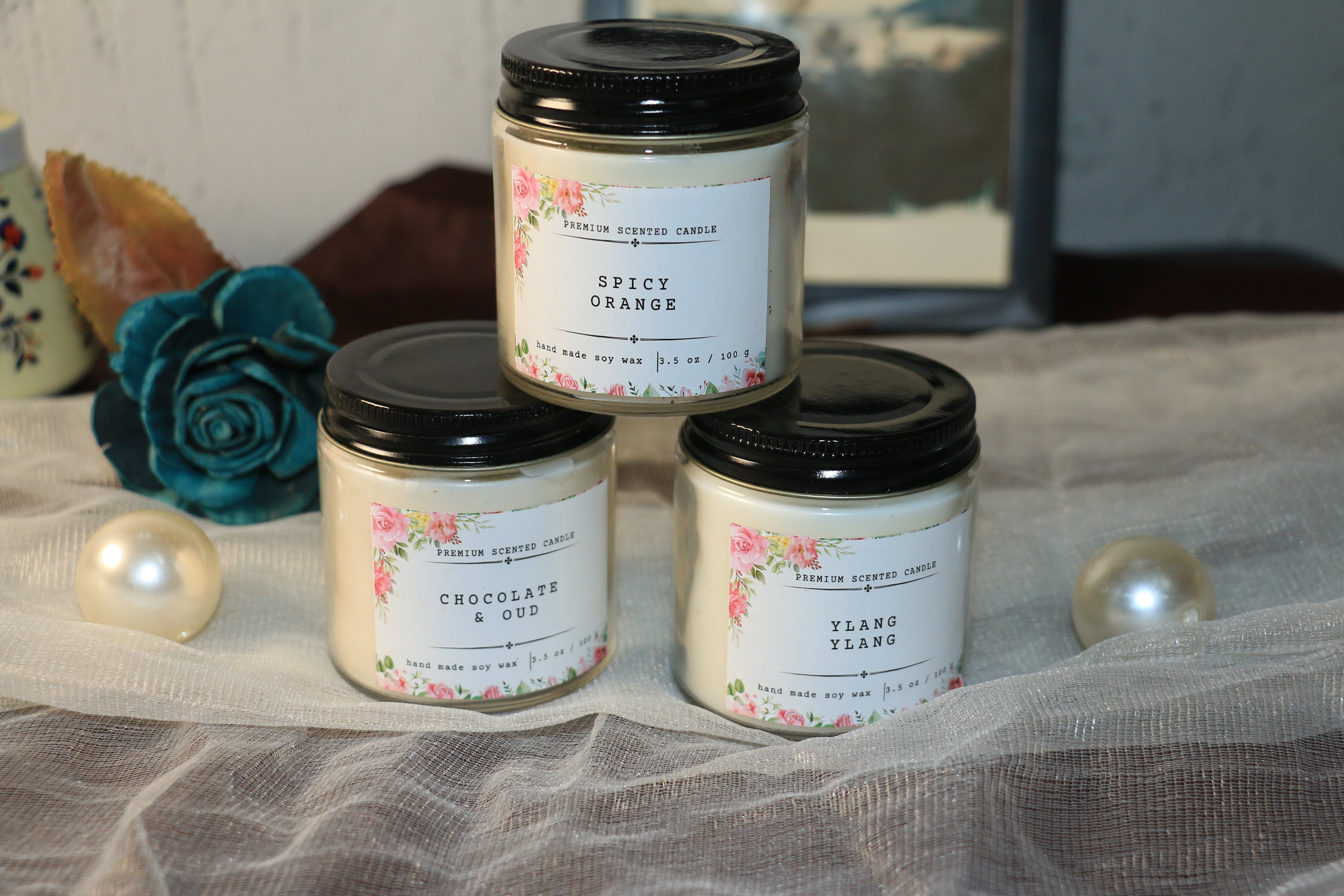 100ml Screw-Lid Jar Candles – Elegant, Aromatic & Perfectly Mood-Lifting