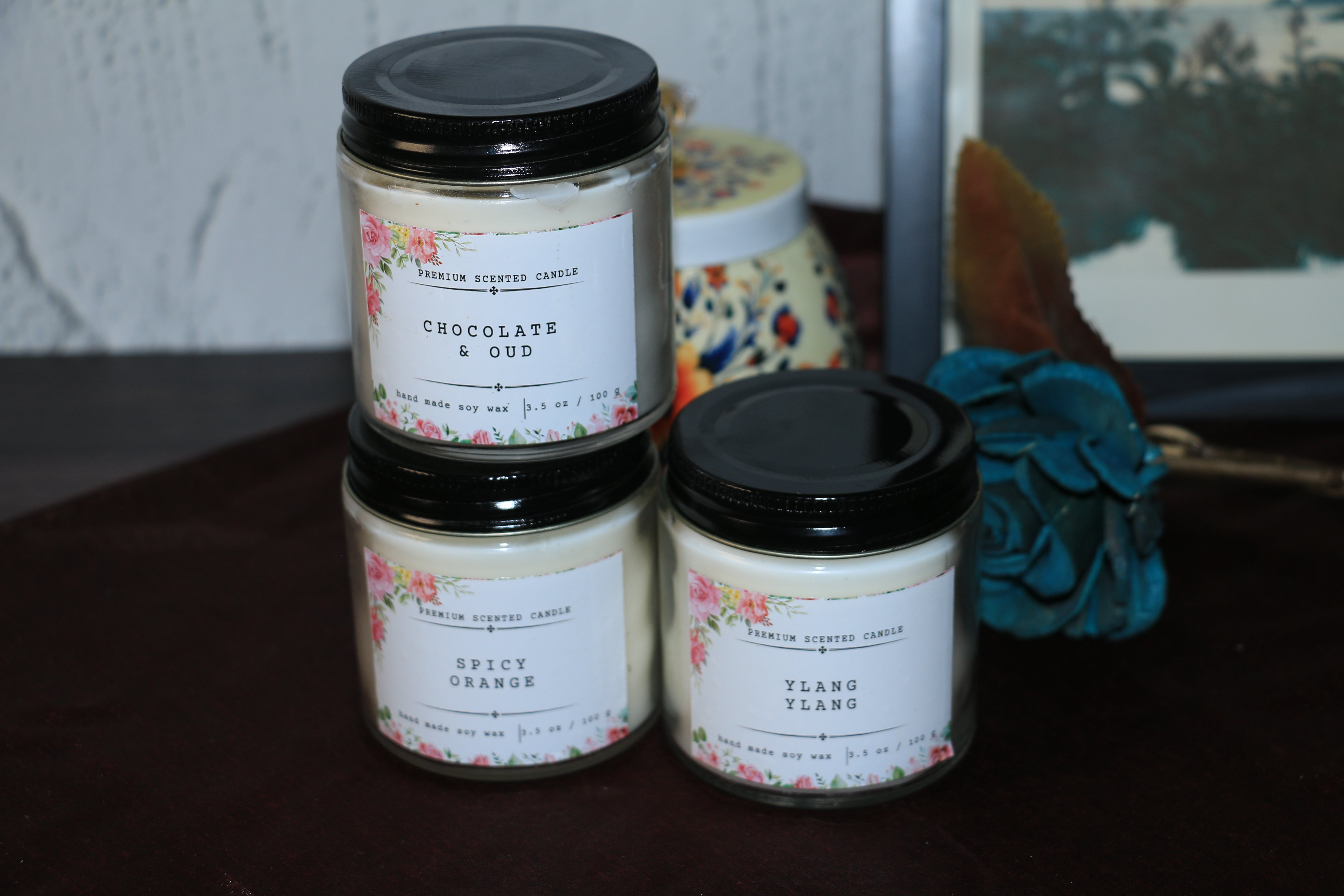 100ml Screw-Lid Jar Candles – Elegant, Aromatic & Perfectly Mood-Lifting