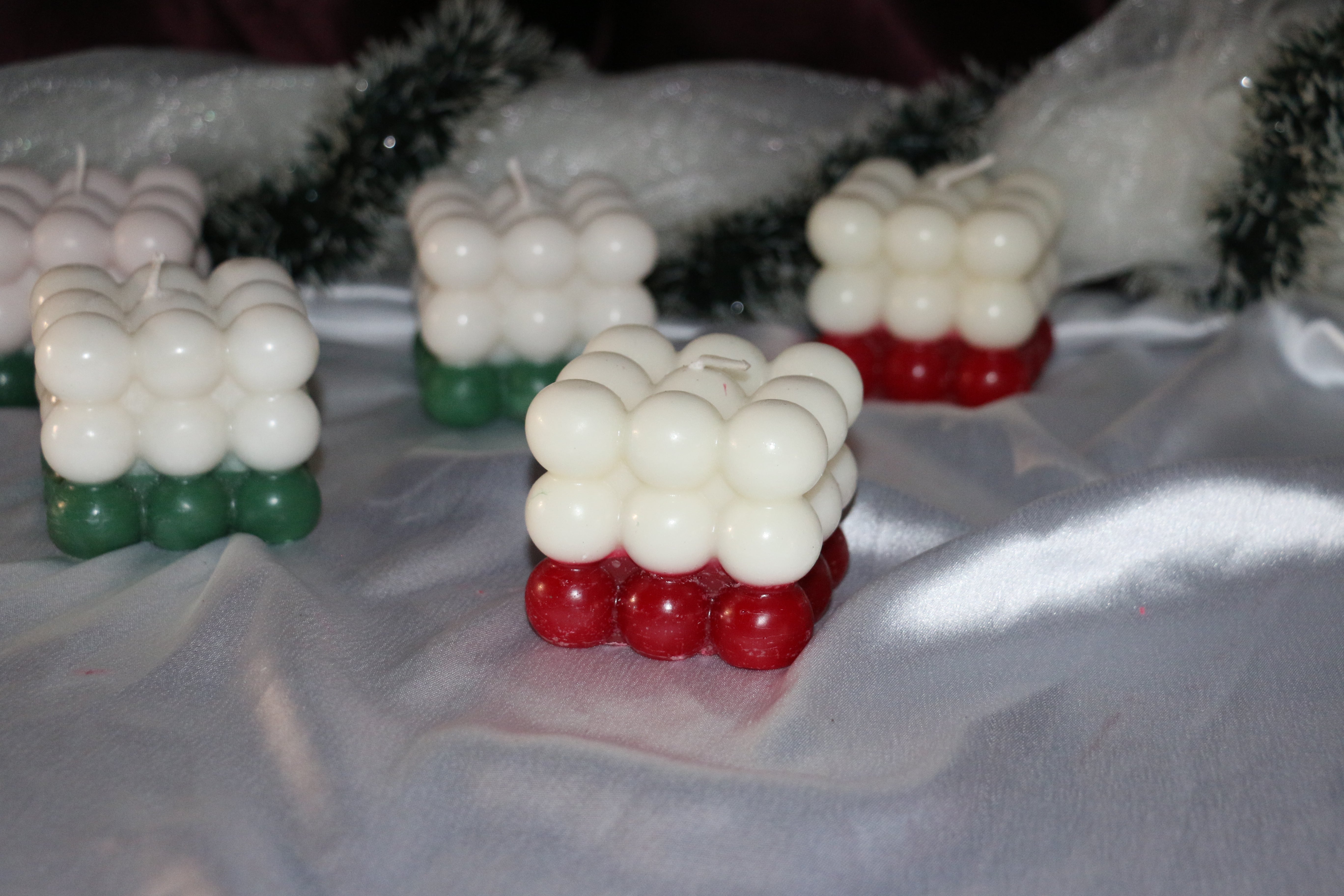 🎄 Christmas Bubble Candle 110g – Limited Edition Holiday Glow