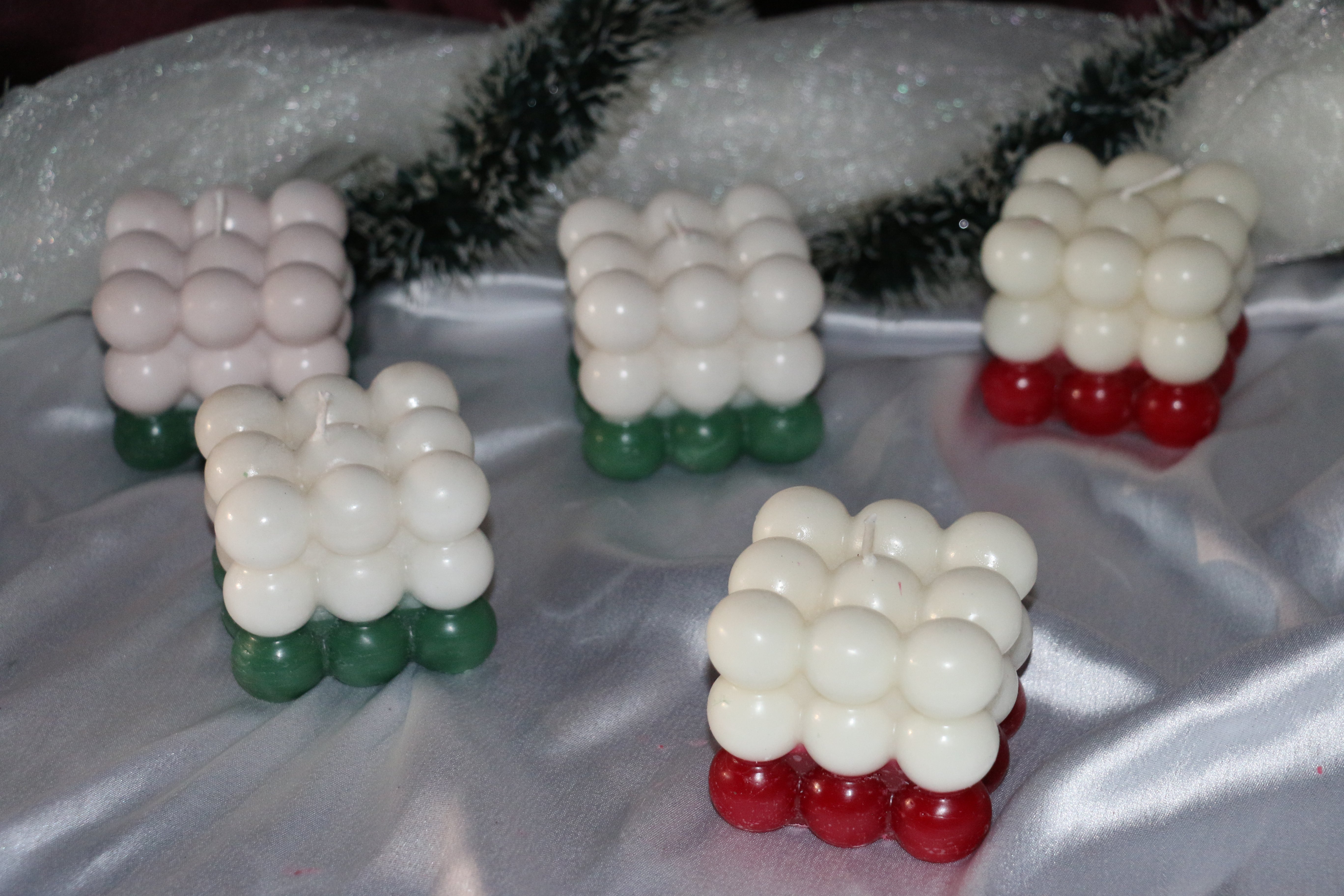 🎄 Christmas Bubble Candle 110g – Limited Edition Holiday Glow