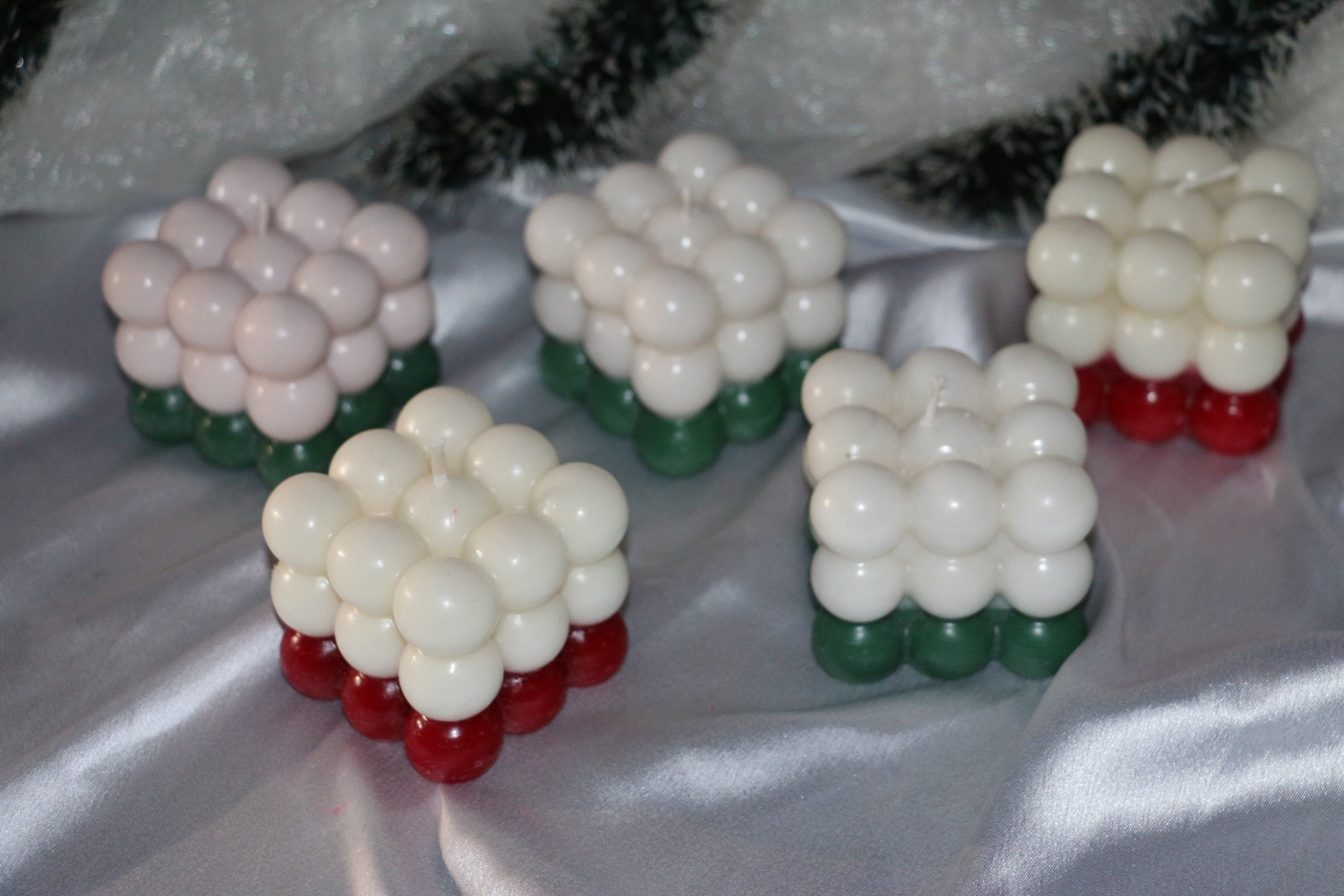 🎄 Christmas Bubble Candle 110g – Limited Edition Holiday Glow