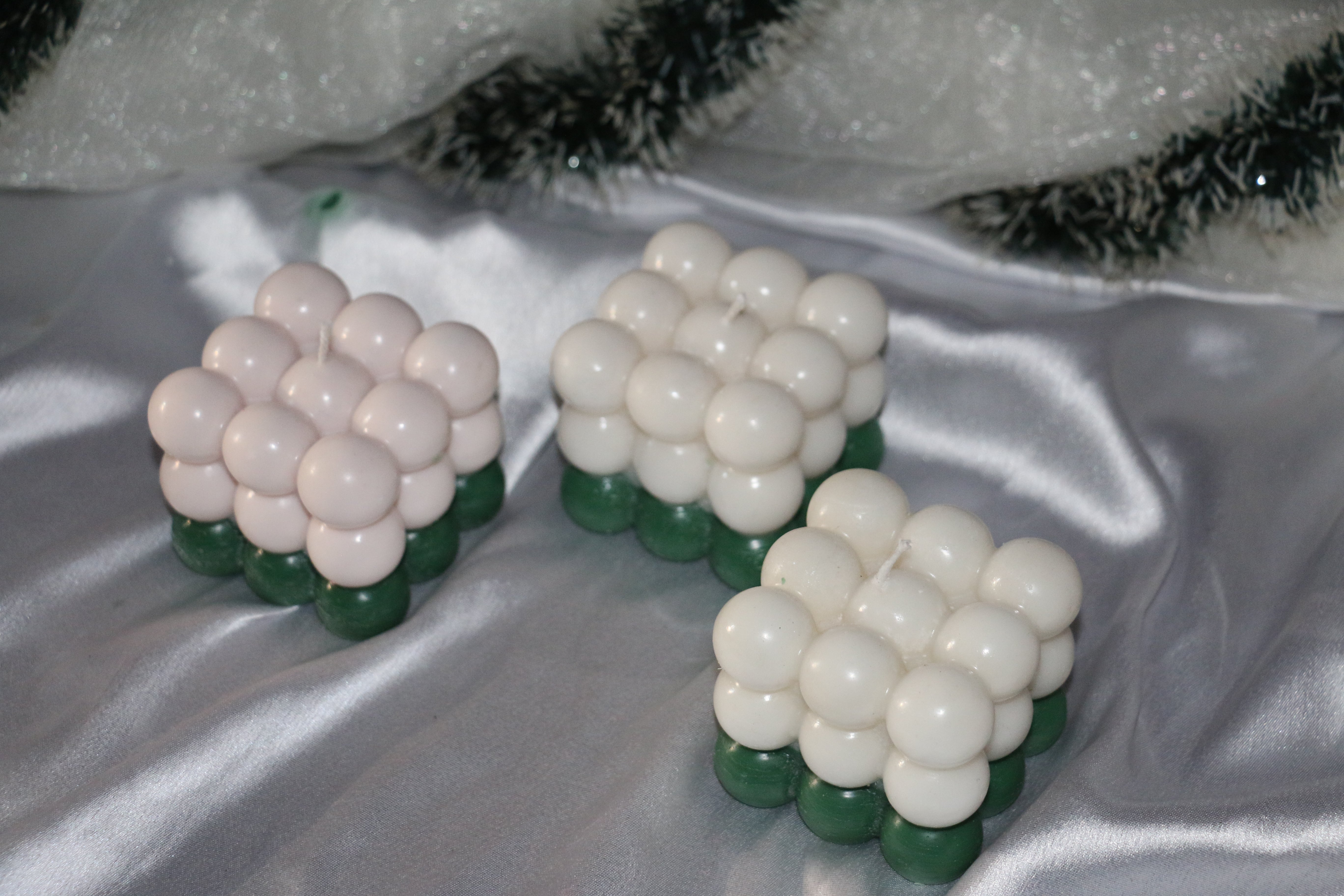 🎄 Christmas Bubble Candle 110g – Limited Edition Holiday Glow