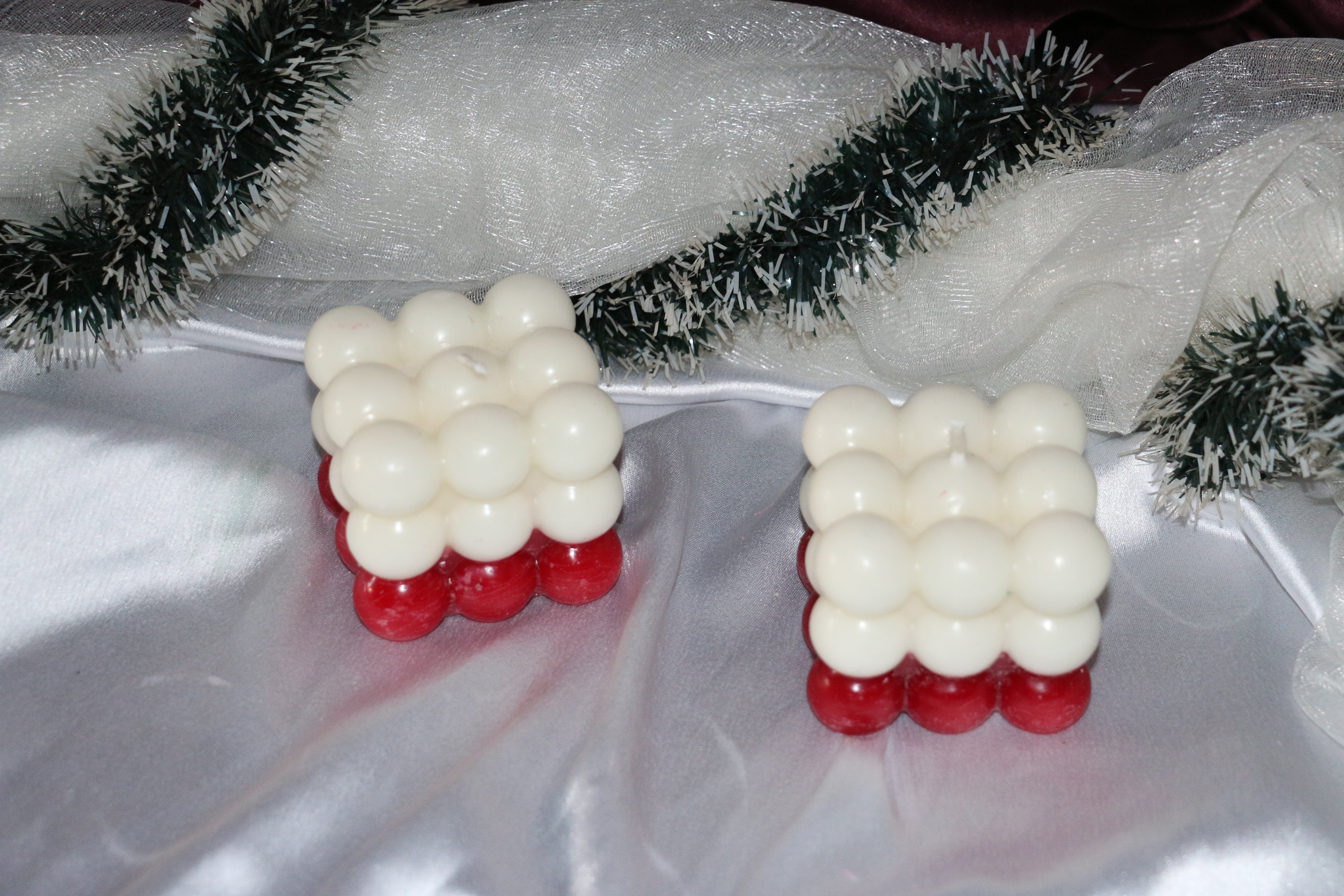 🎄 Christmas Bubble Candle 110g – Limited Edition Holiday Glow