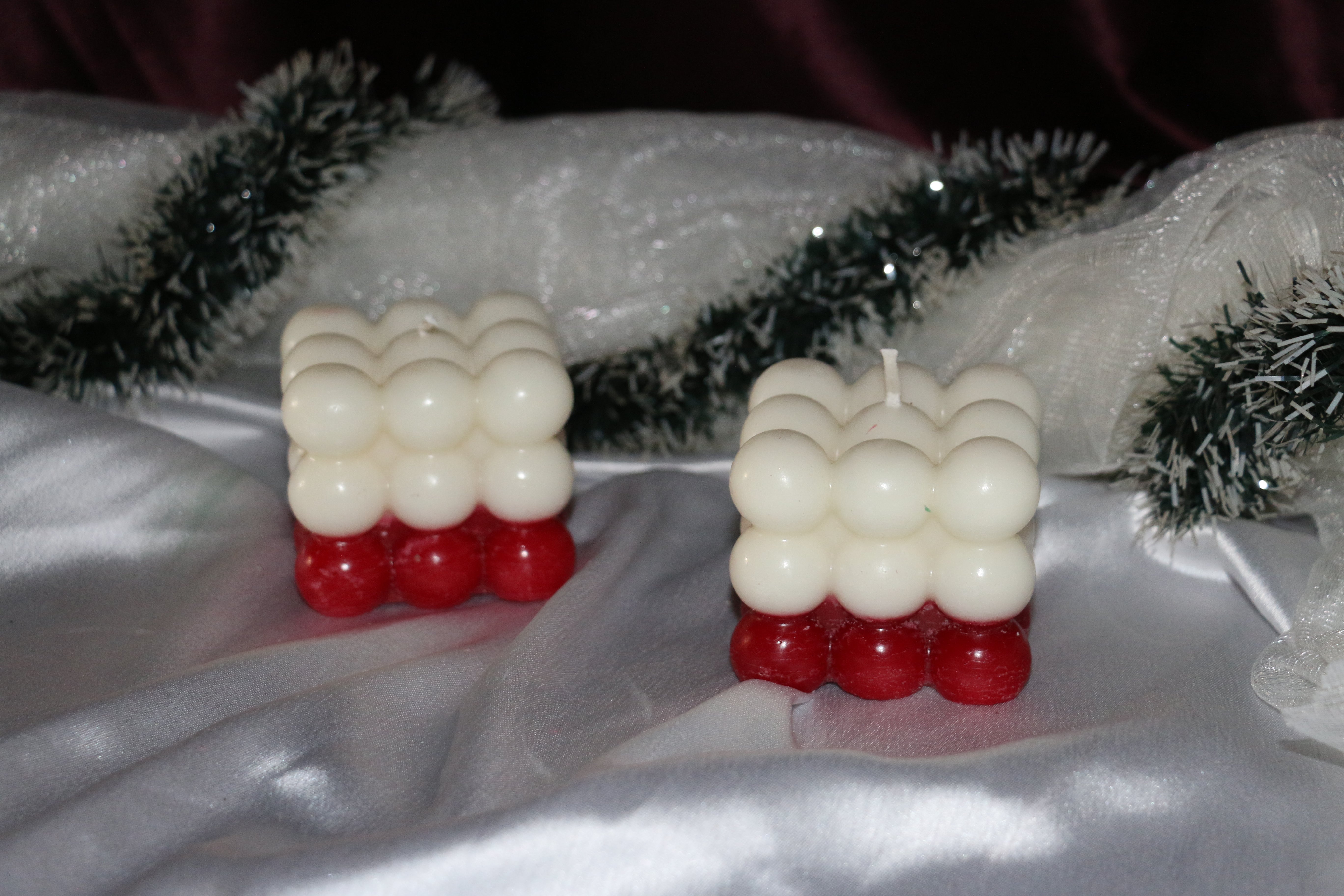 🎄 Christmas Bubble Candle 110g – Limited Edition Holiday Glow