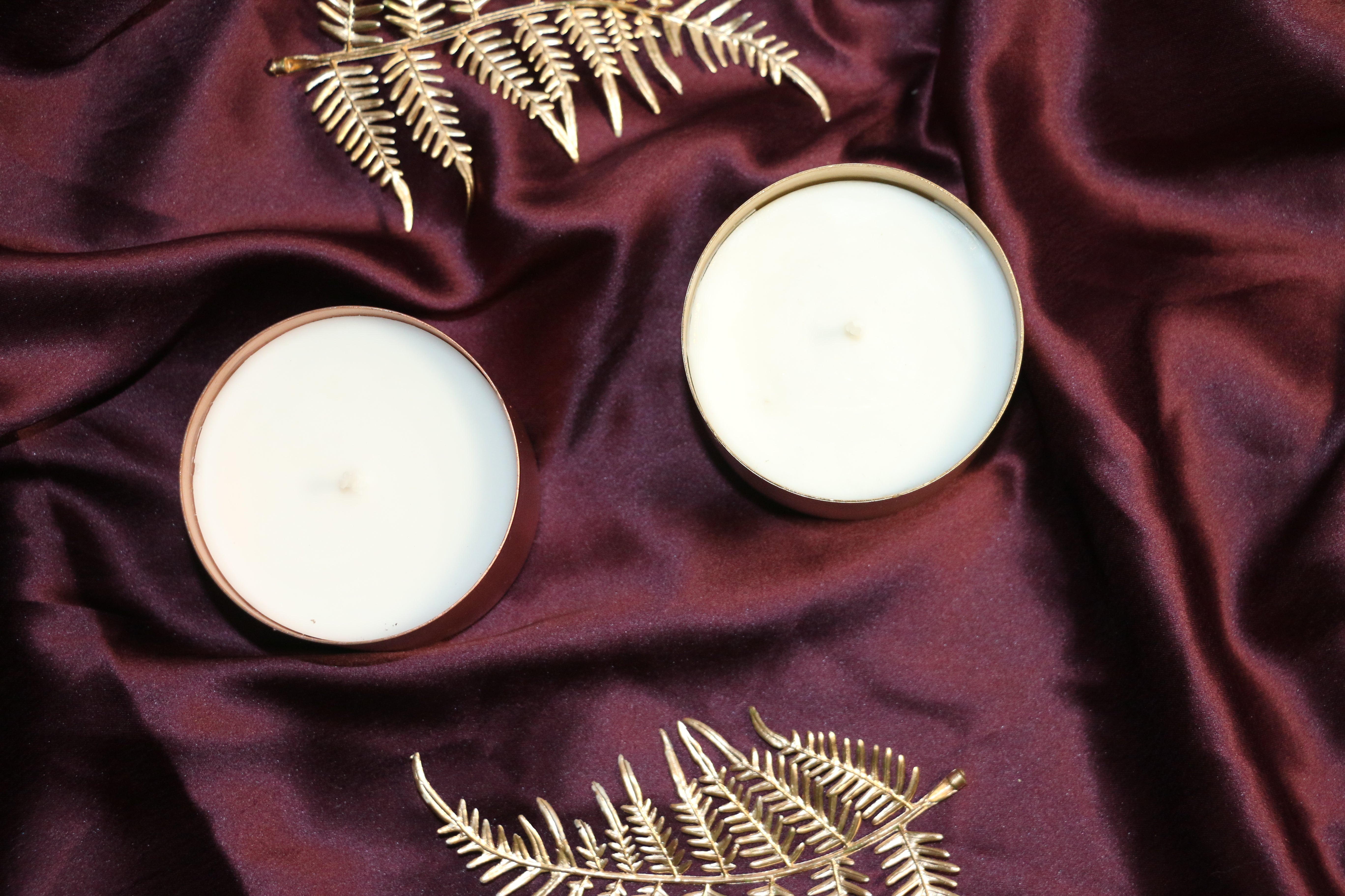 ✨ LUMORA Metal Jar Candle Collection 150g – Premium Soy Wax – Ethnic Beauty, Modern Glow