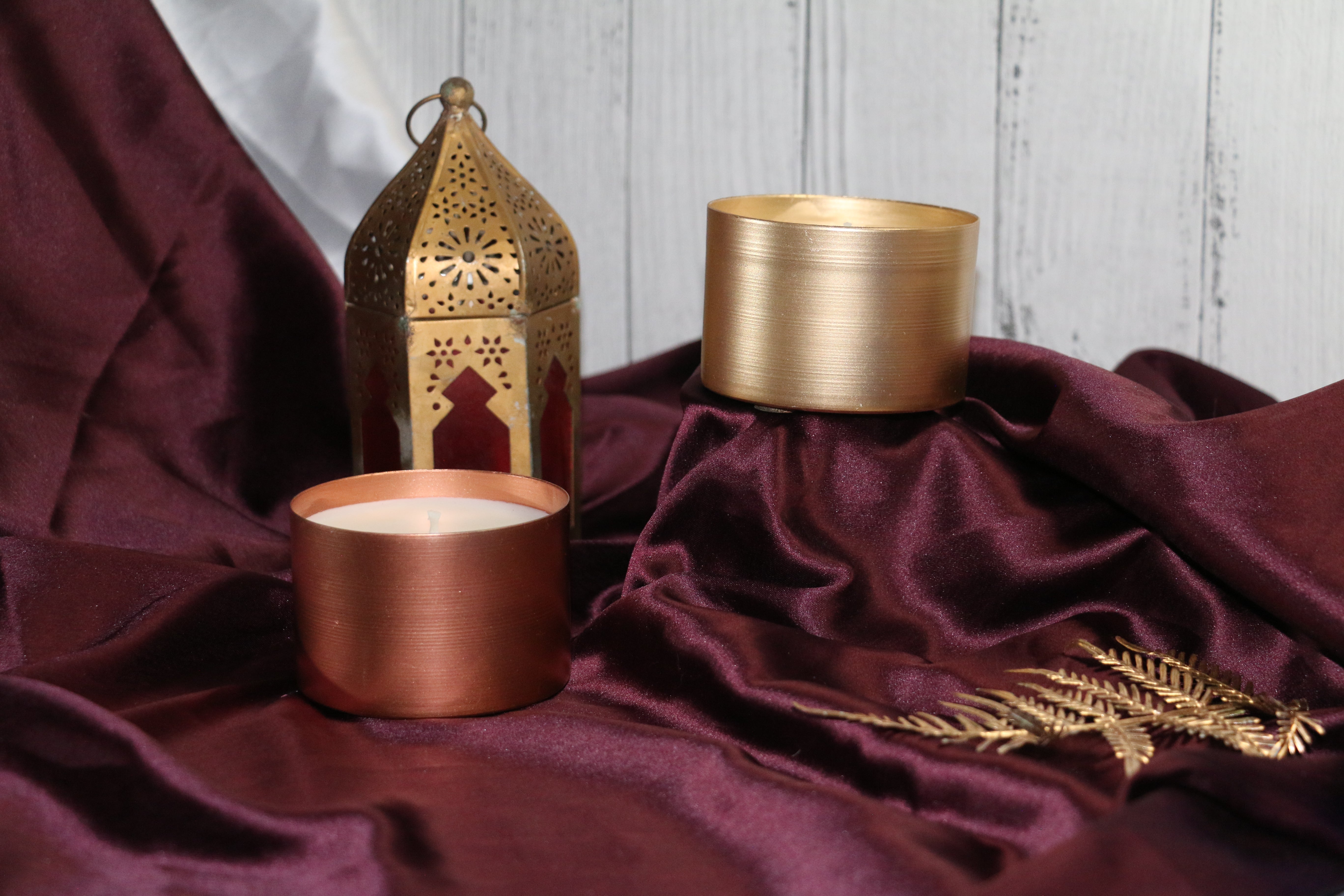 ✨ LUMORA Metal Jar Candle Collection 150g – Premium Soy Wax – Ethnic Beauty, Modern Glow