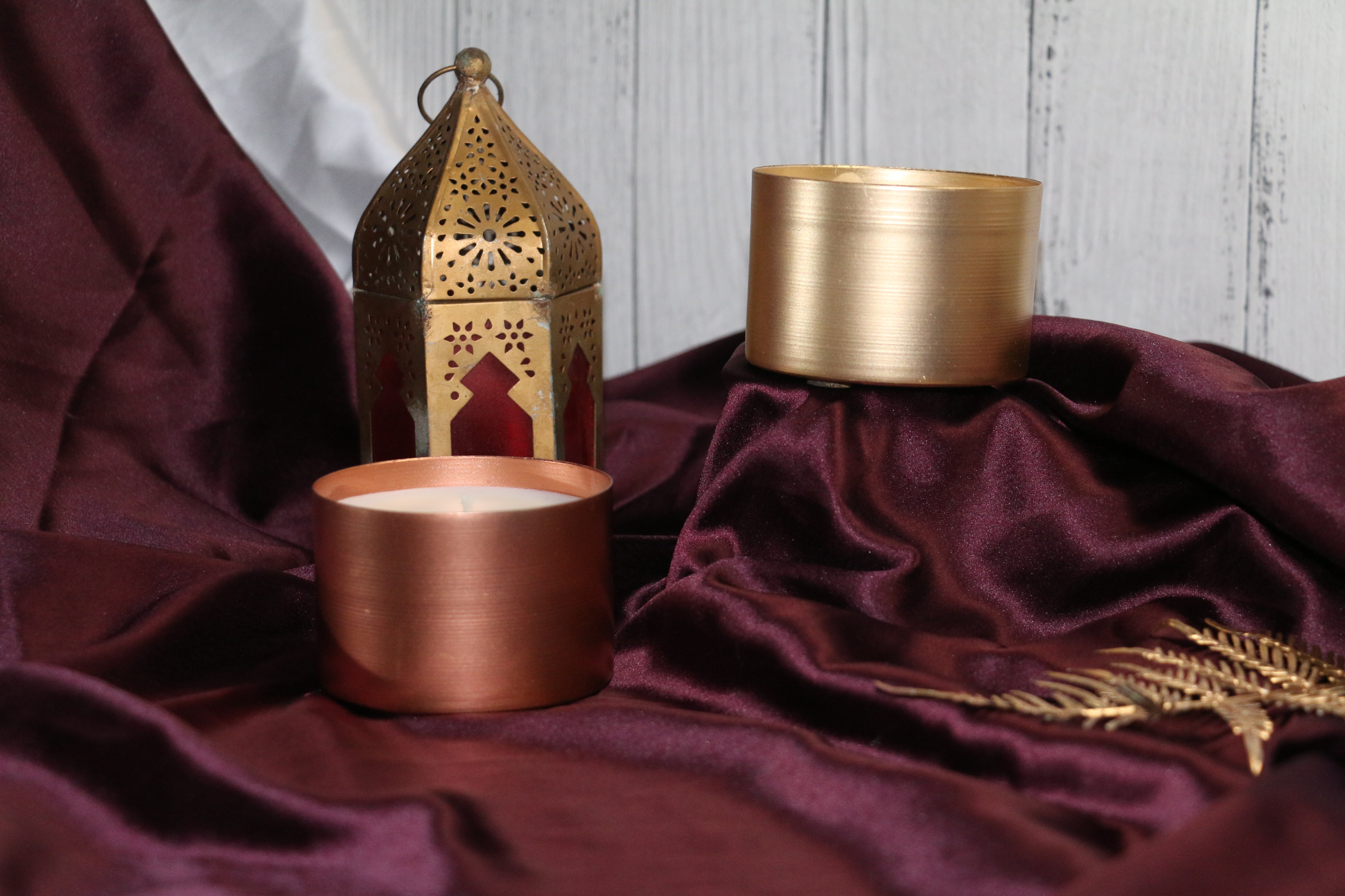 ✨ LUMORA Metal Jar Candle Collection 150g – Premium Soy Wax – Ethnic Beauty, Modern Glow