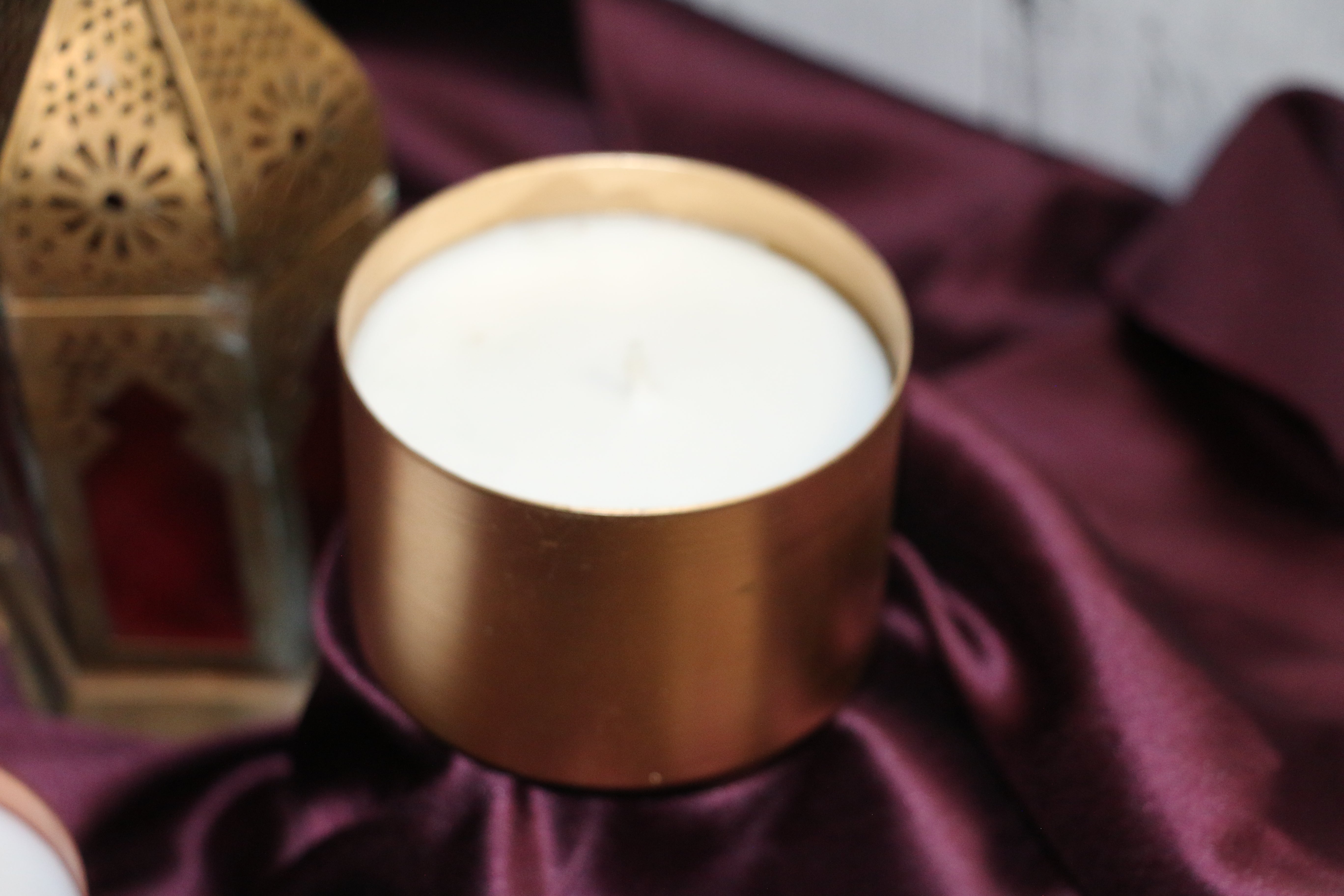 ✨ LUMORA Metal Jar Candle Collection 150g – Premium Soy Wax – Ethnic Beauty, Modern Glow