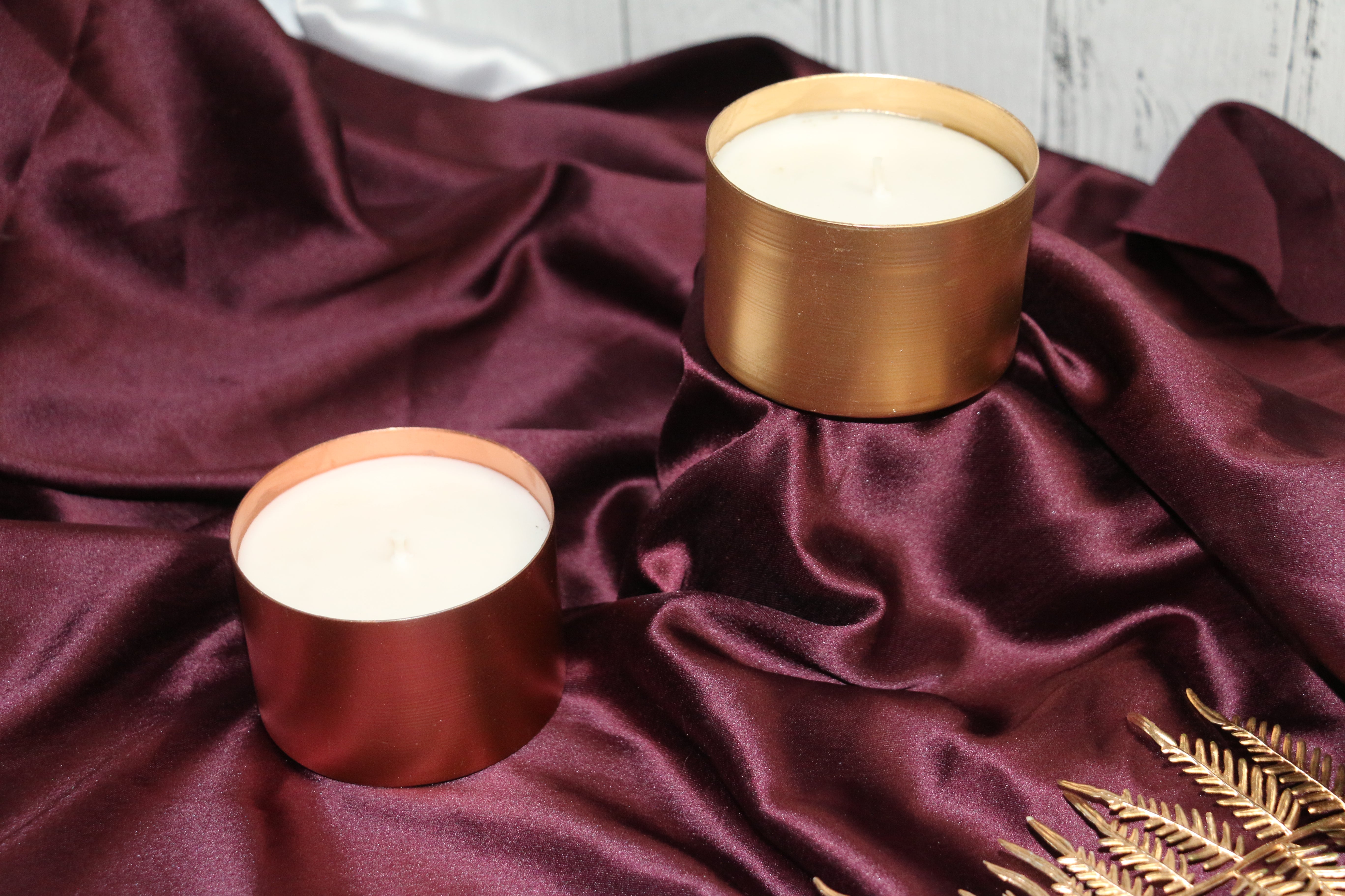 ✨ LUMORA Metal Jar Candle Collection 150g – Premium Soy Wax – Ethnic Beauty, Modern Glow