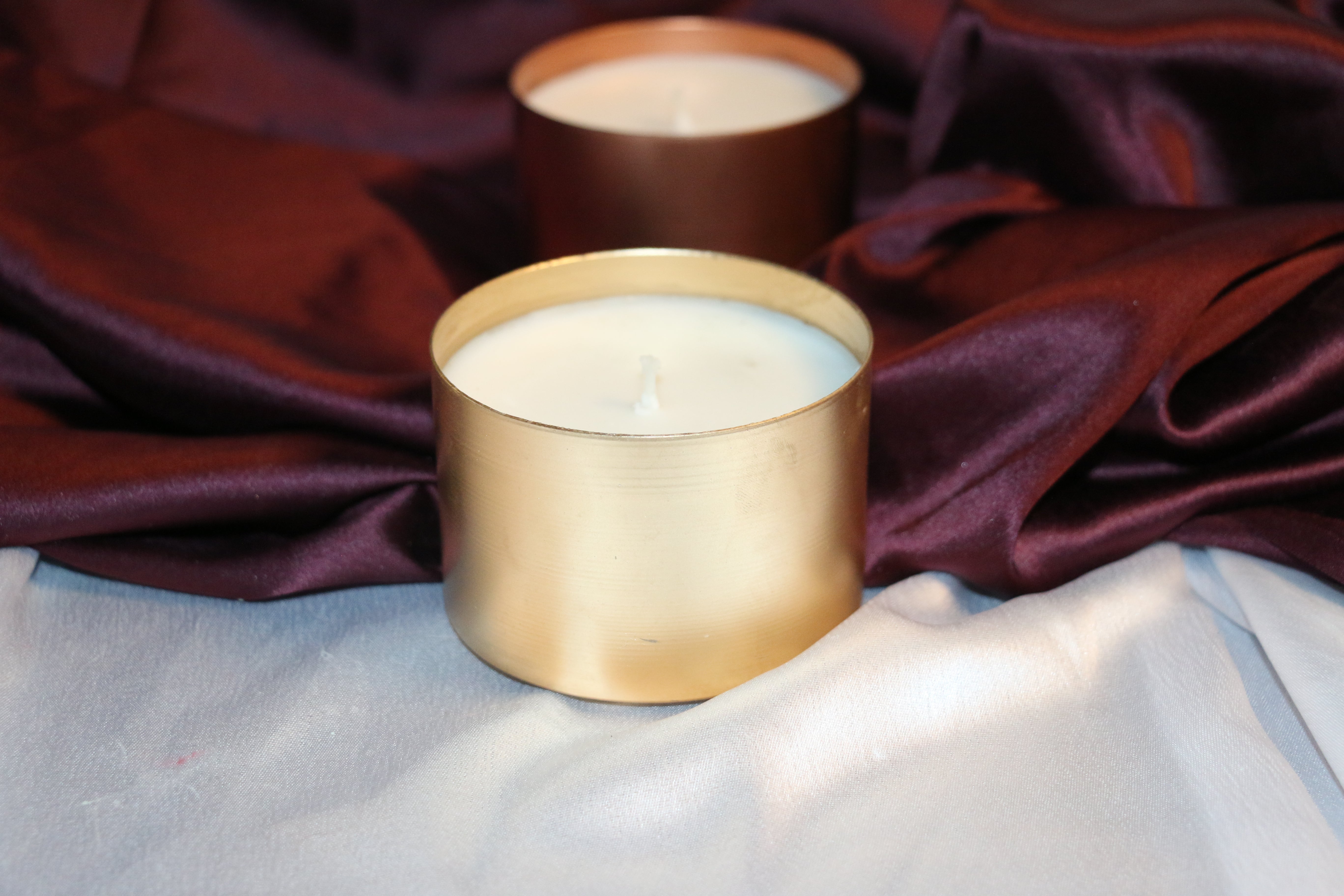 ✨ LUMORA Metal Jar Candle Collection 150g – Premium Soy Wax – Ethnic Beauty, Modern Glow