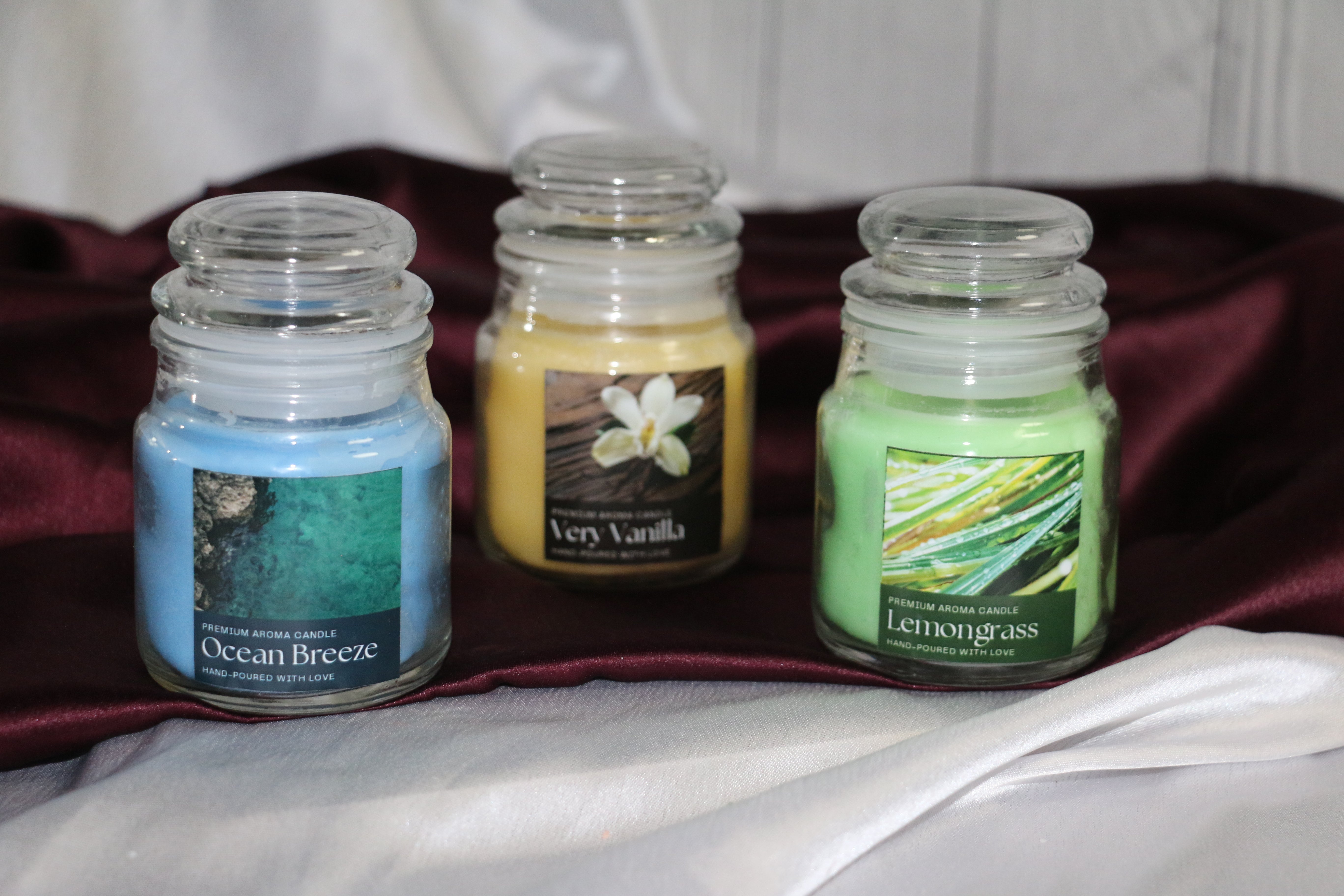 Yankee-Style Jar Candle – 100ml | Long Burn, Vibrant Colours & Premium Fragrances