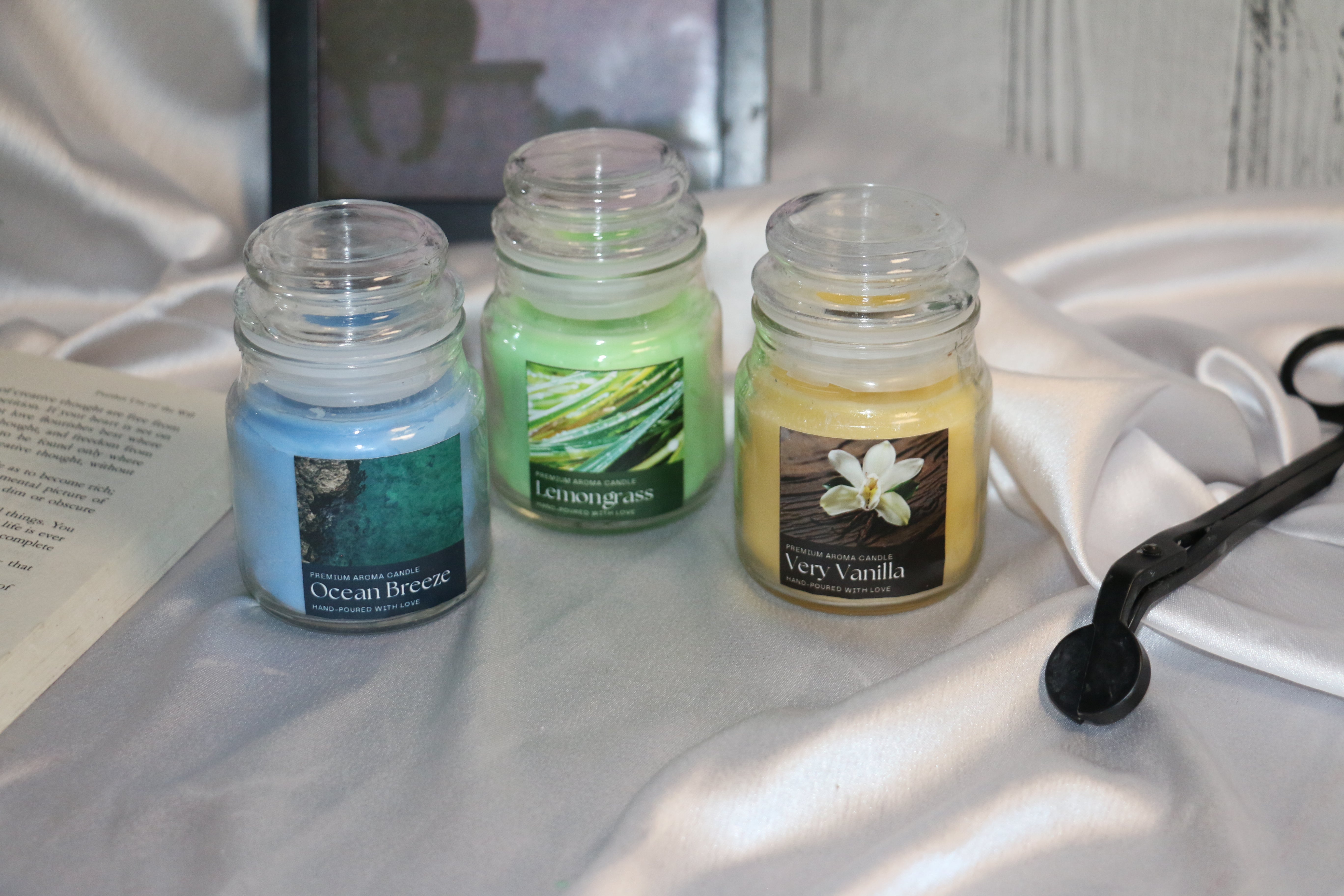 Yankee-Style Jar Candle – 100ml | Long Burn, Vibrant Colours & Premium Fragrances