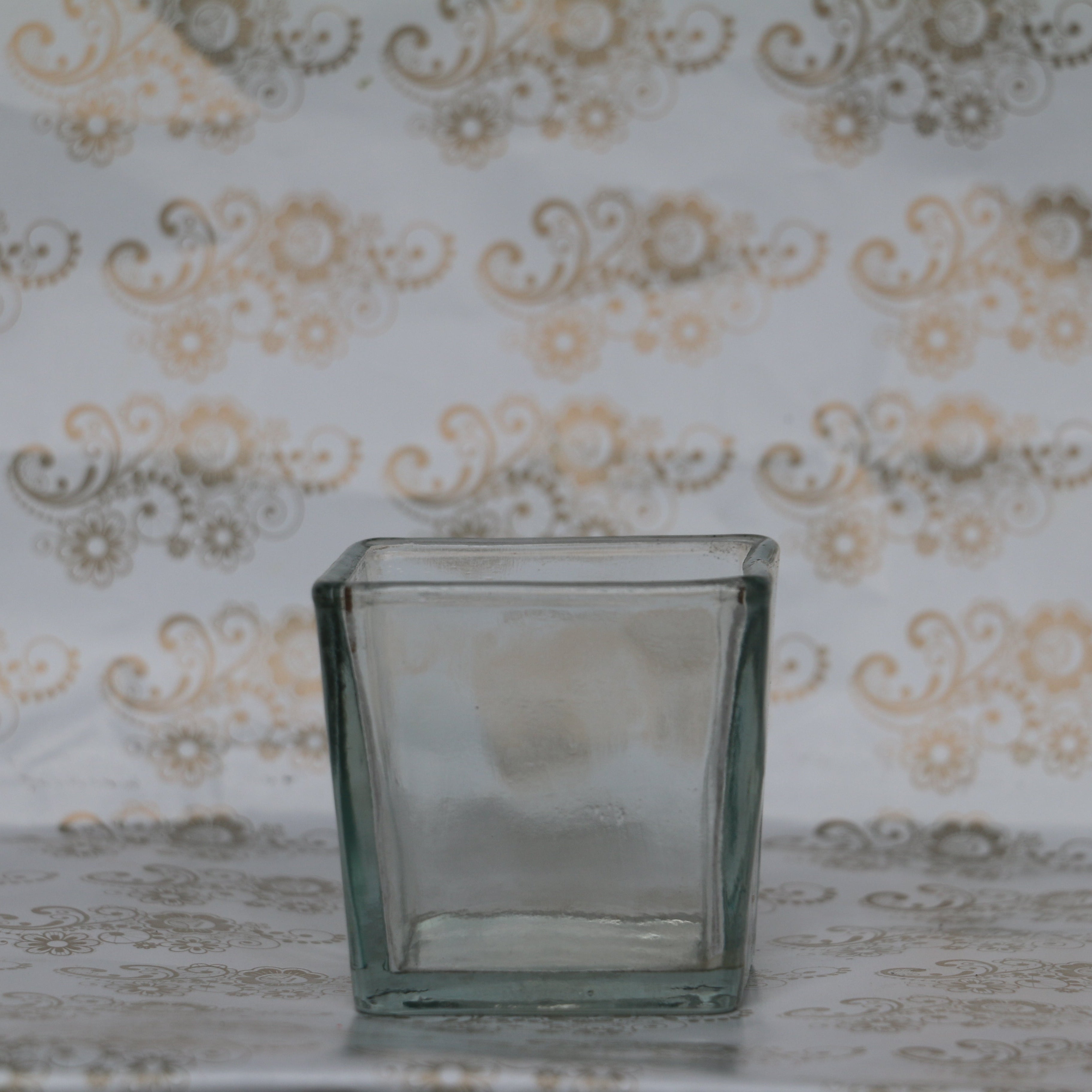 100ml Square Transparent Jar