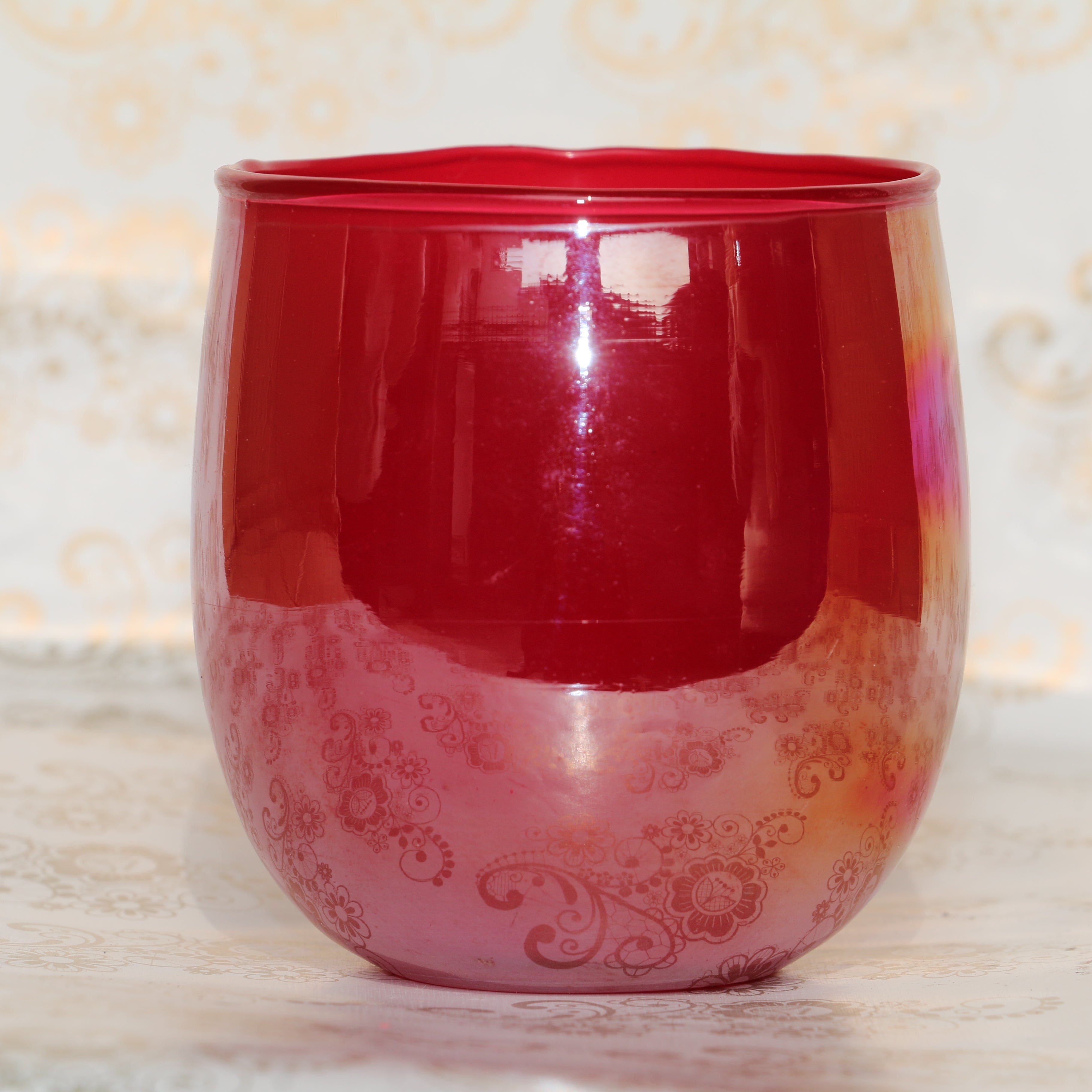 100ml Roly Poly Mehroon (Sheen) Jar