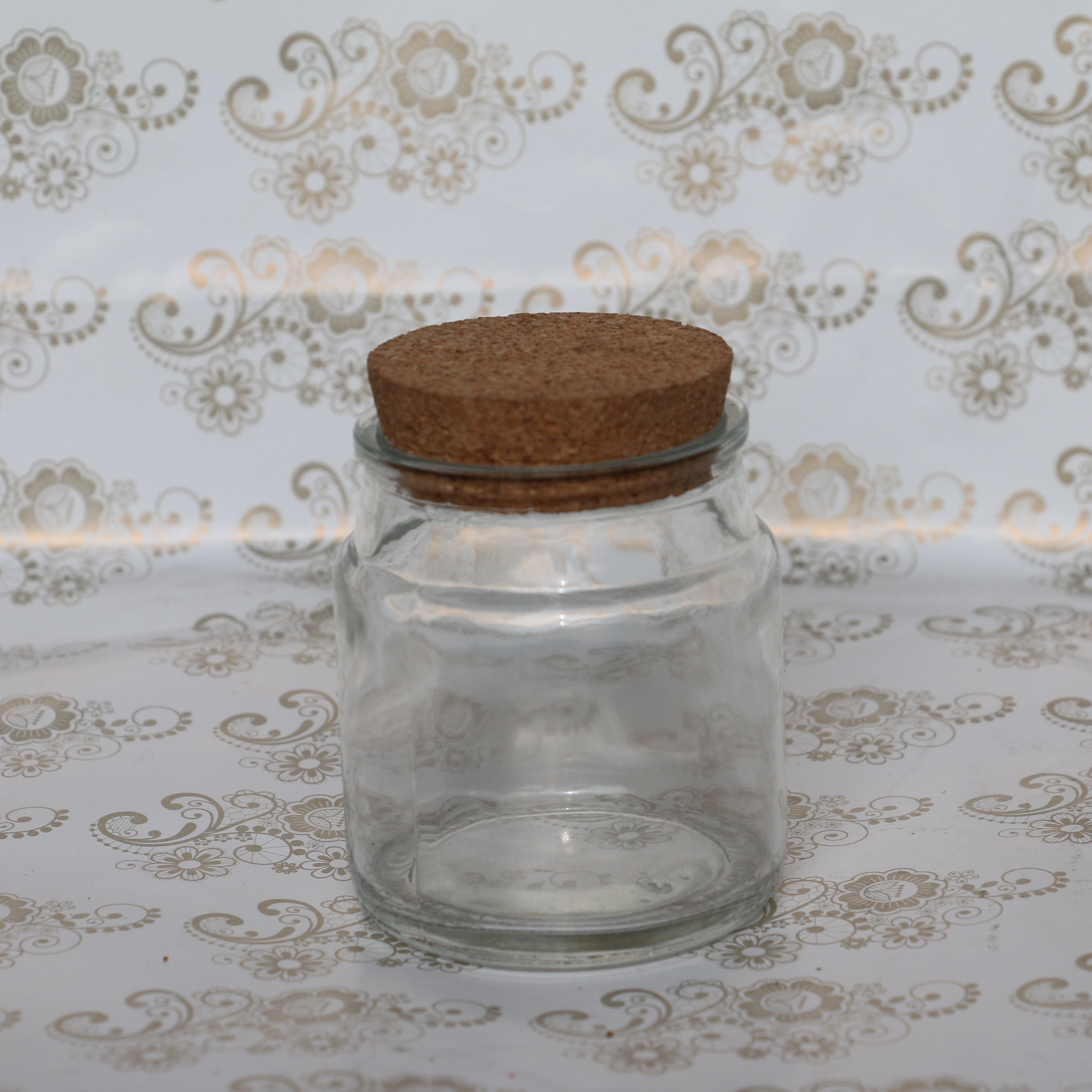 100ml Yankee transparent With Cork Lid