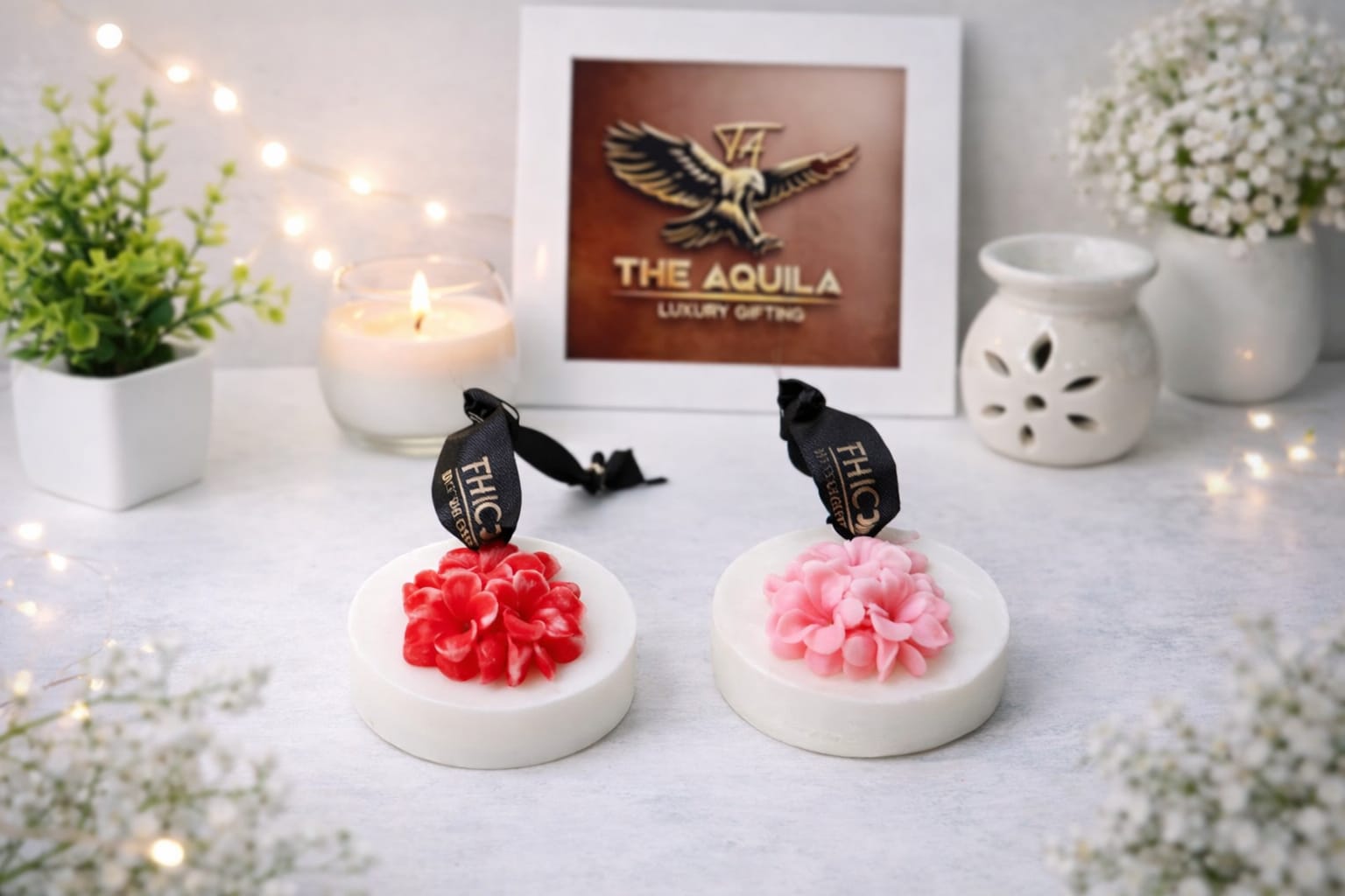 Handmade Floral Wax Tab — Aromatherapy Scented Wax Tablets