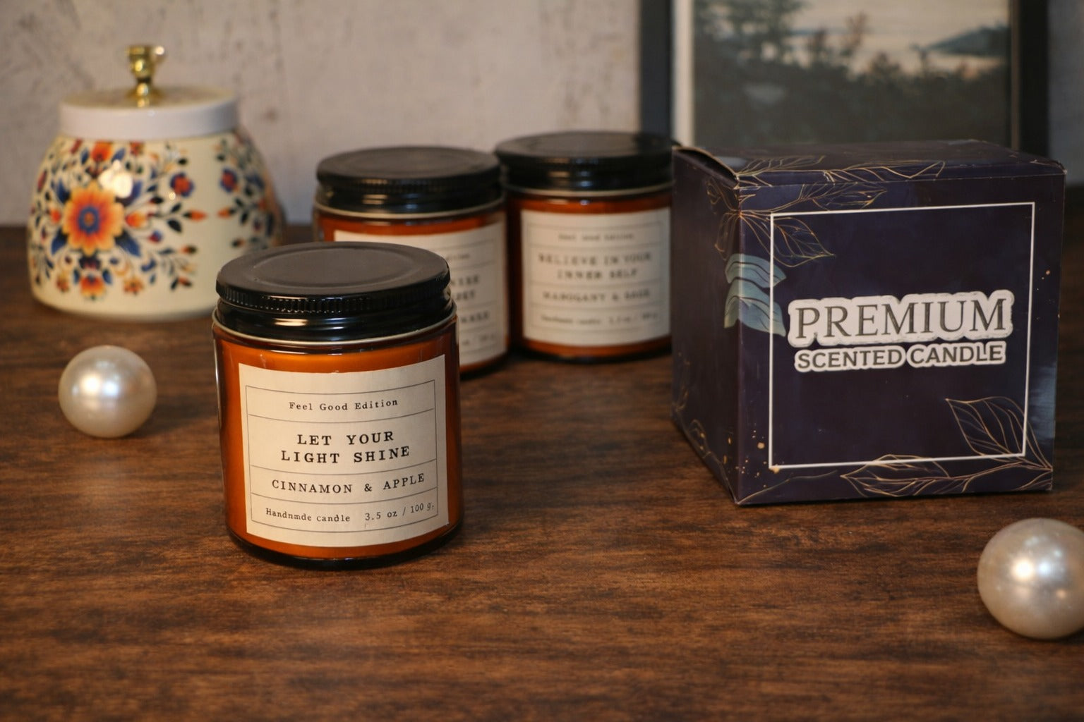 Feel Good Edition – Premium Soy Wax - 100g – Candles That Speak Positivity