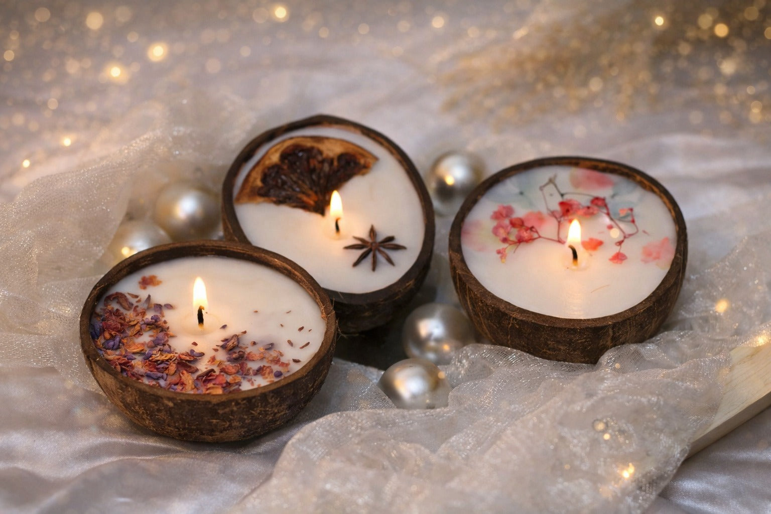 150ml Matte Coconut Shell Candle – Eco-Friendly, Handcrafted & Beautifully Scented